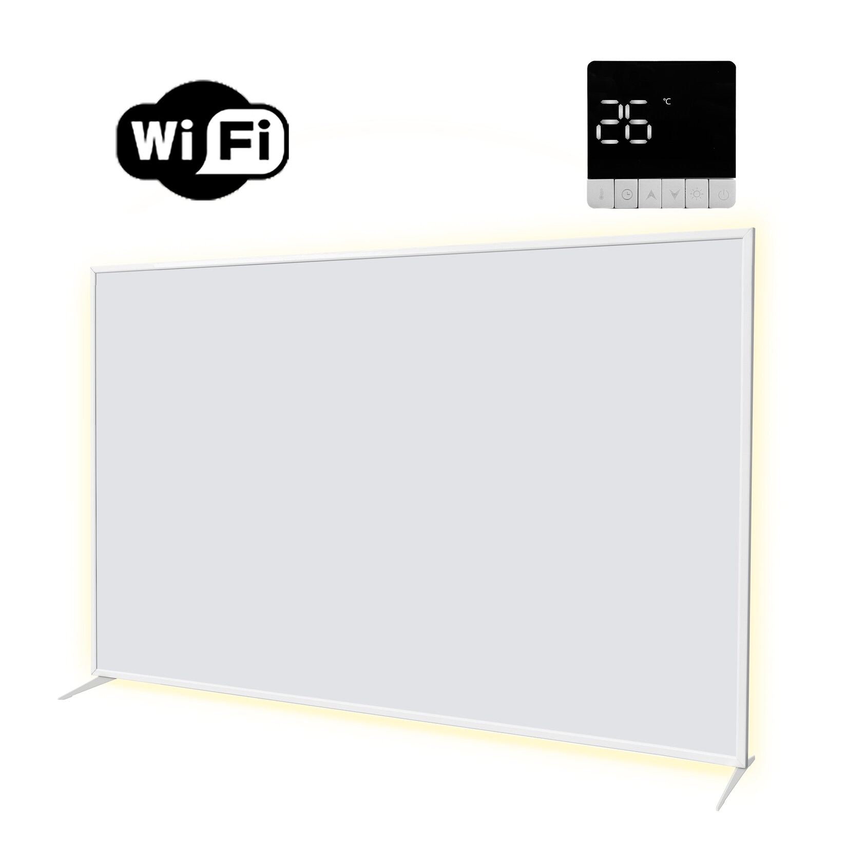 SHX Premium Infrarot-Heizpaneel mit WIFI 1200W SHXPIRP1200