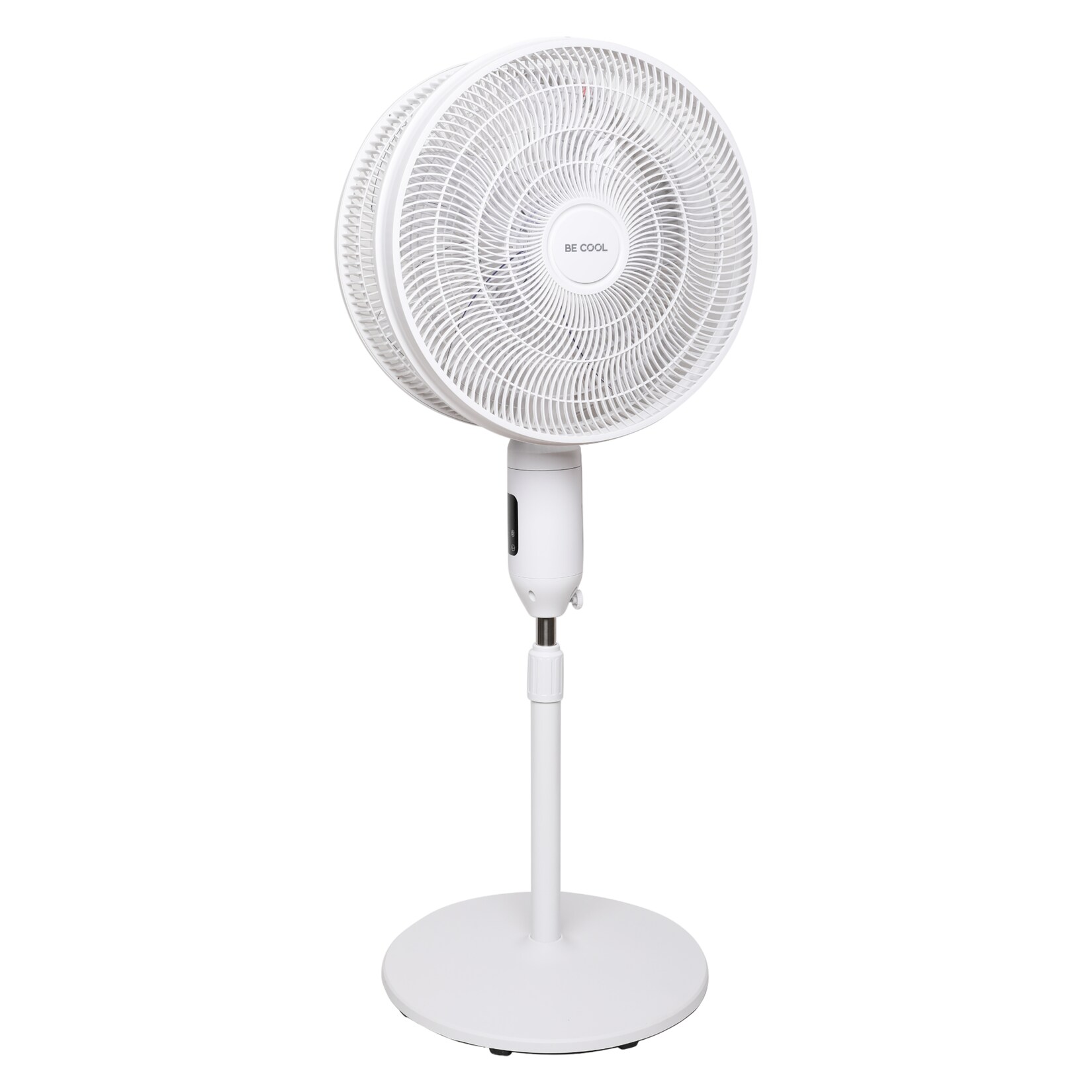 BE COOL Doppelkopf Standventilator 2x45cm BC2x16DC2501 | 09005151008227