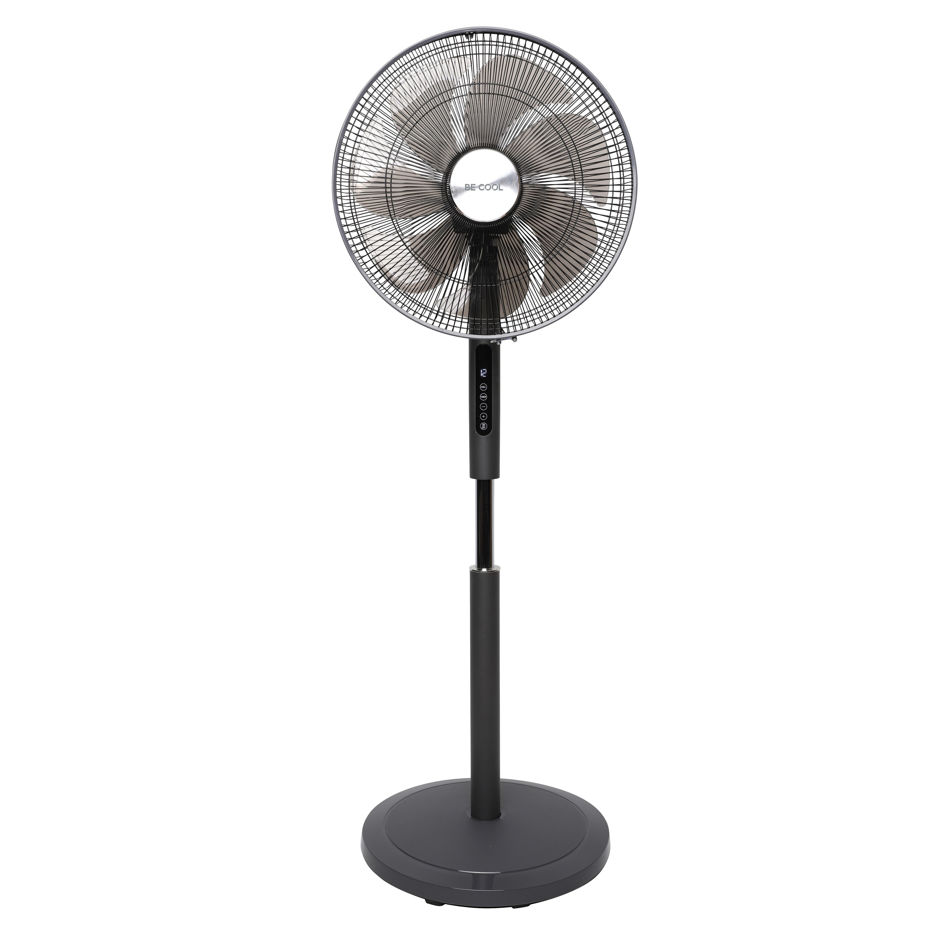 BE COOL Gleichstrom-Standventilator 45 cm mit 7 Rotorbl&auml;ttern BC16STHPM2505 - Bild 1
