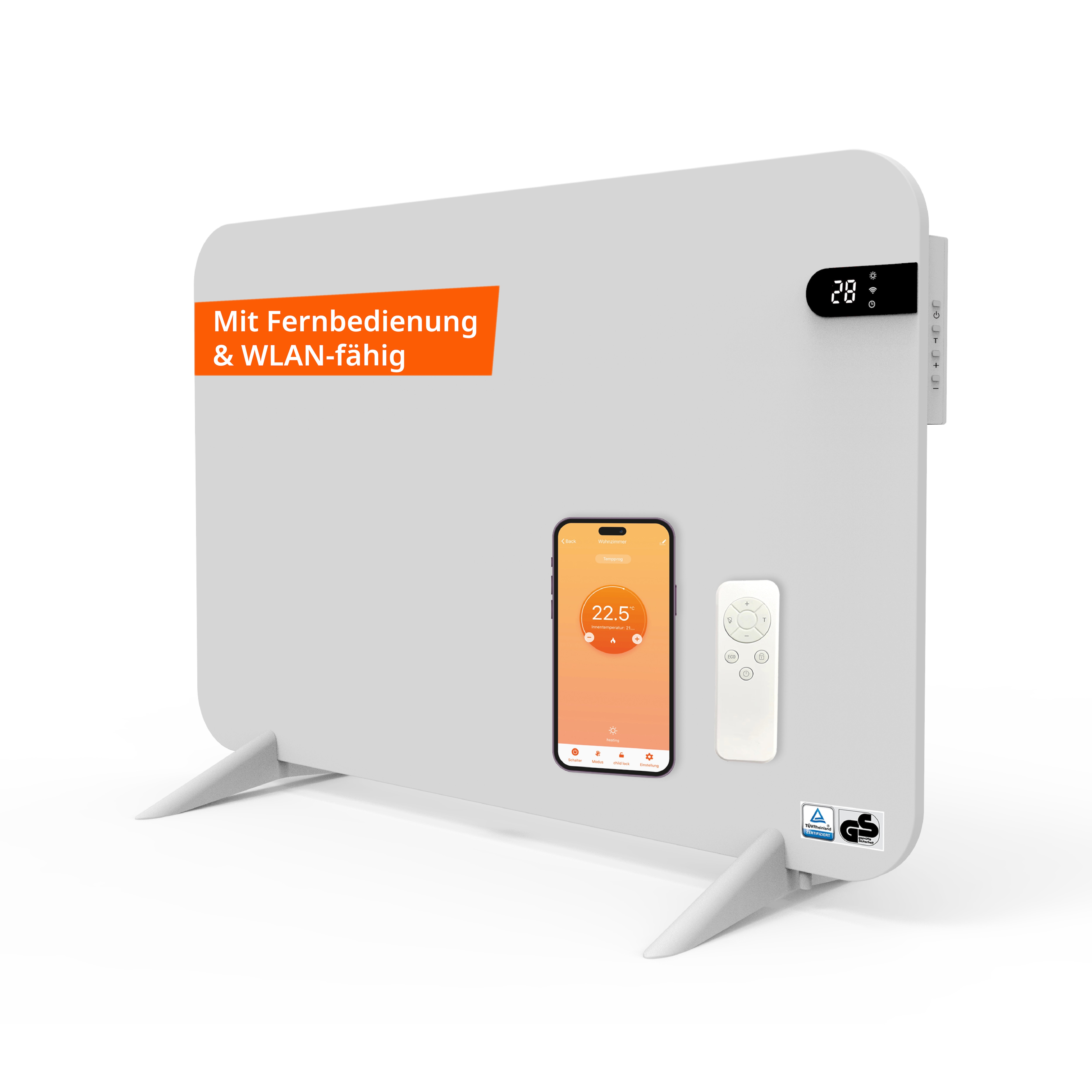 Smart Dual 450W wei&szlig; Display - Bild 1