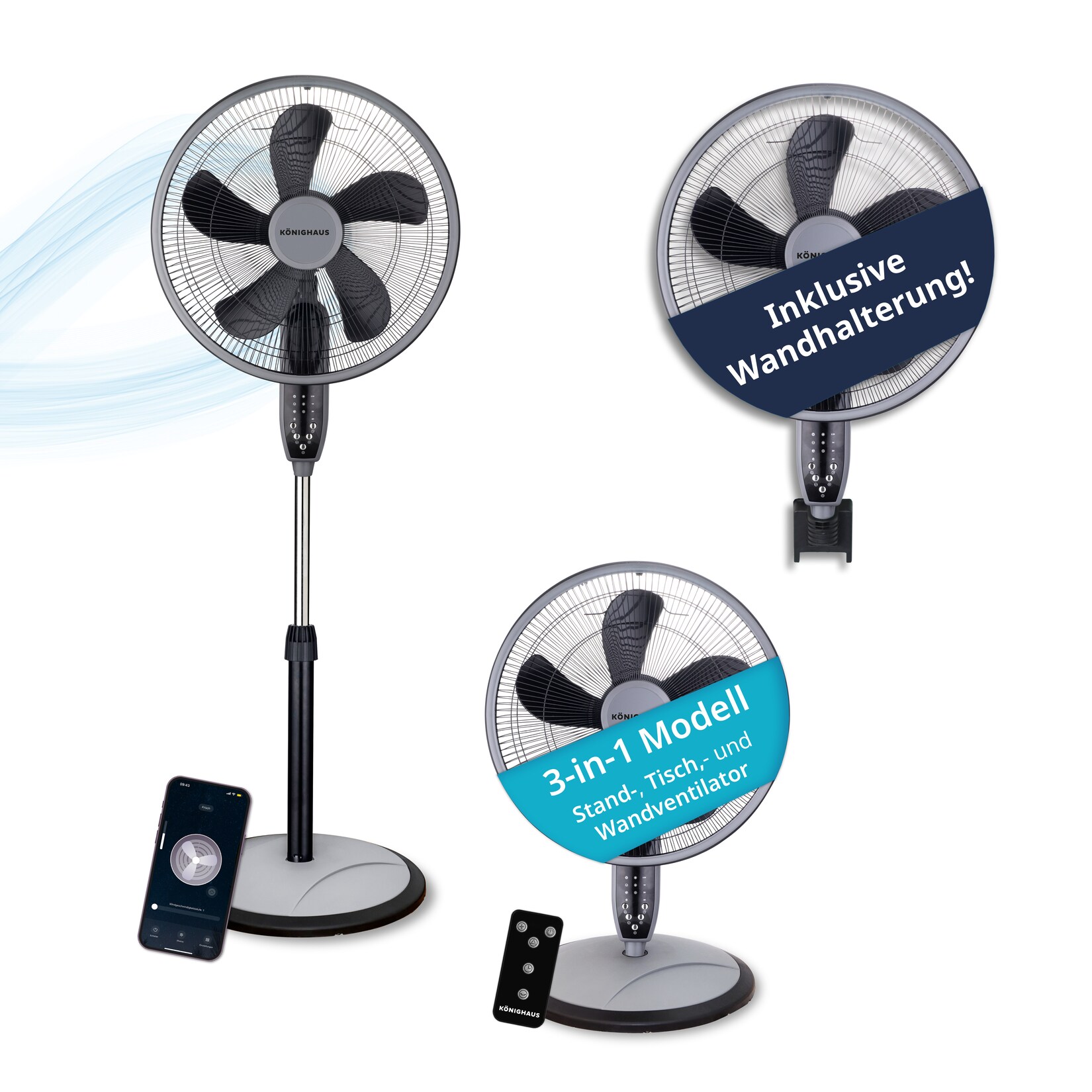 3-in-1 Ventilator