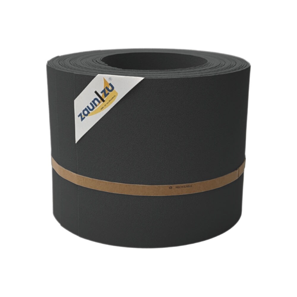 zaun|zu&reg; Sichtschutz PP Sichtschutzstreifen Doppelstabzaun Anthrazit,10x 2,55m - Bild 1