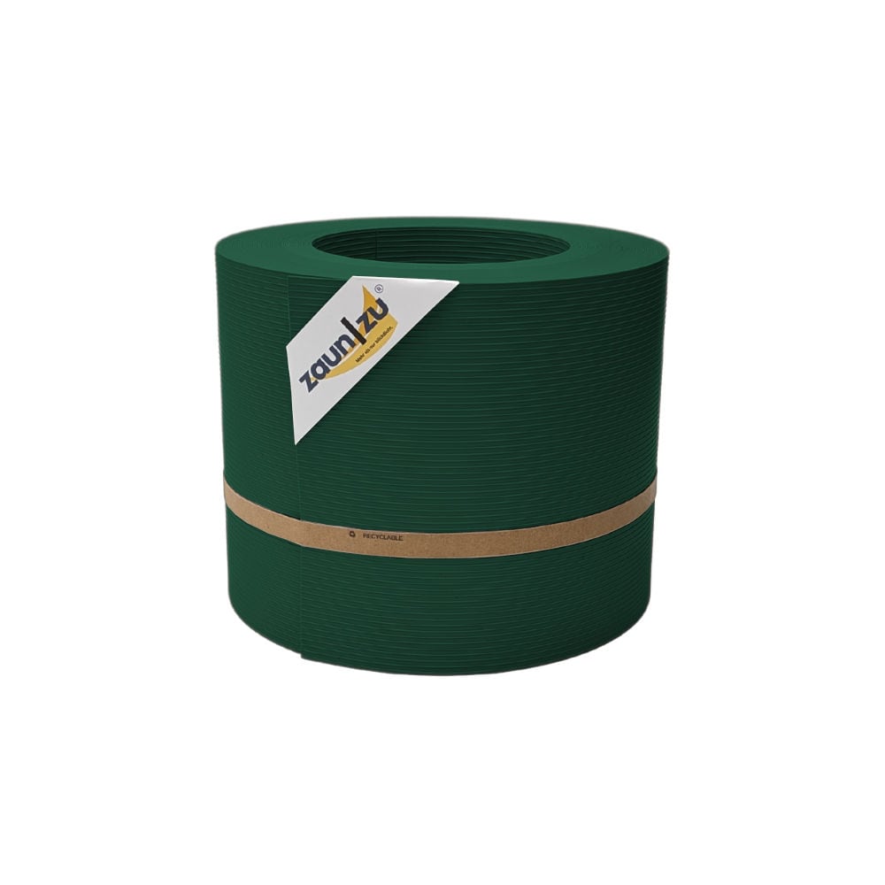 zaun|zu&reg; Sichtschutz Rille PP f&uuml;r Doppelstabmatten Zaun Gr&uuml;n 26m - Bild 1