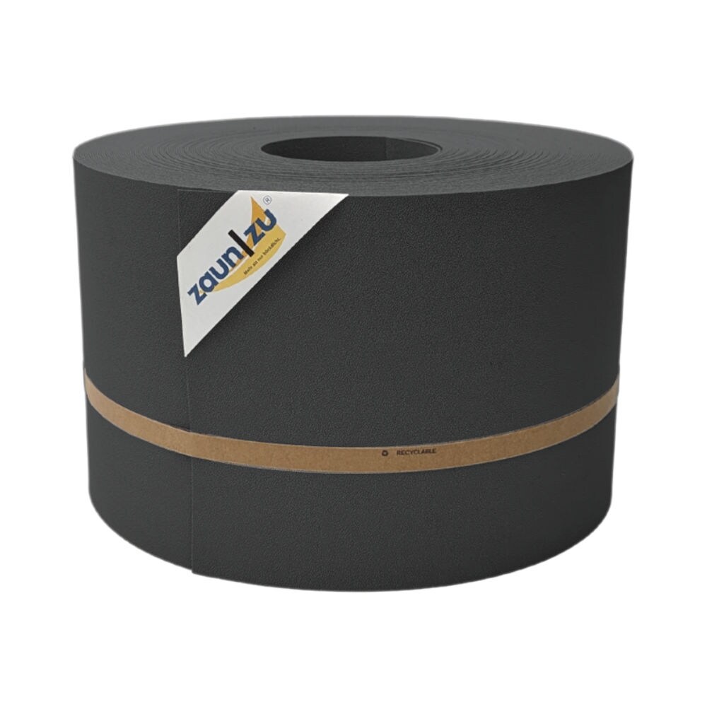 zaun zu® Sichtschutzstreifen Premium für Doppelstabmatten Zaunblende Anthrazit, 50m