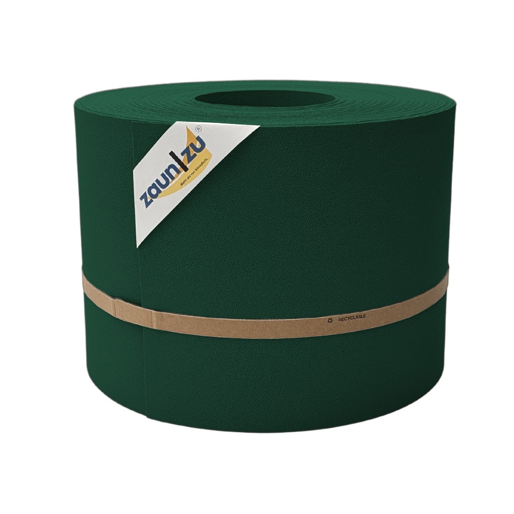 zaun|zu&reg; Sichtschutzstreifen PP f&uuml;r Doppelstabmatten Zaunblende Gr&uuml;n, 35m - Bild 1