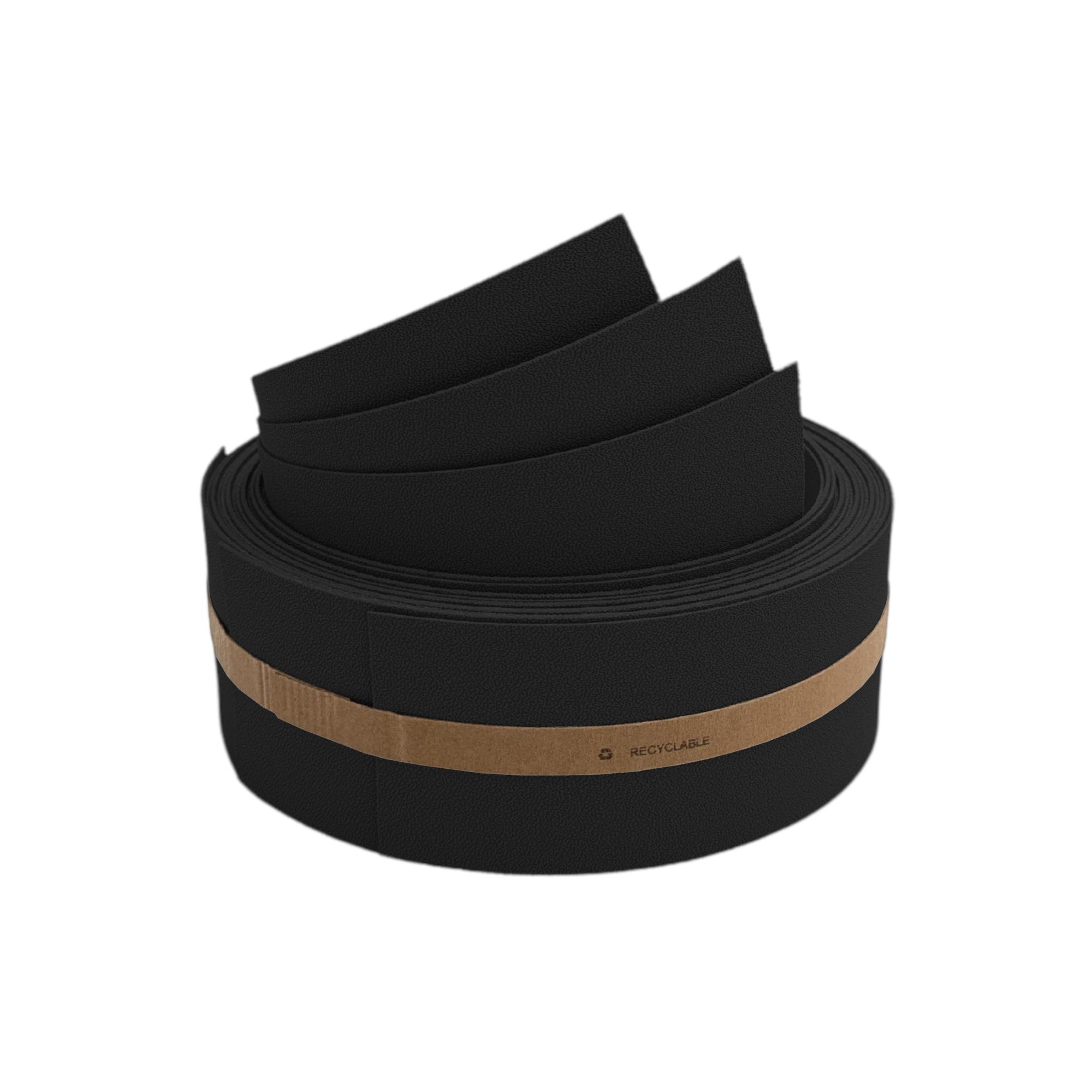 zaun|zu&reg; Sichtschutzstreifen Premium Akzentstreifen Set Drittel Schwarz 2,55m - Bild 1