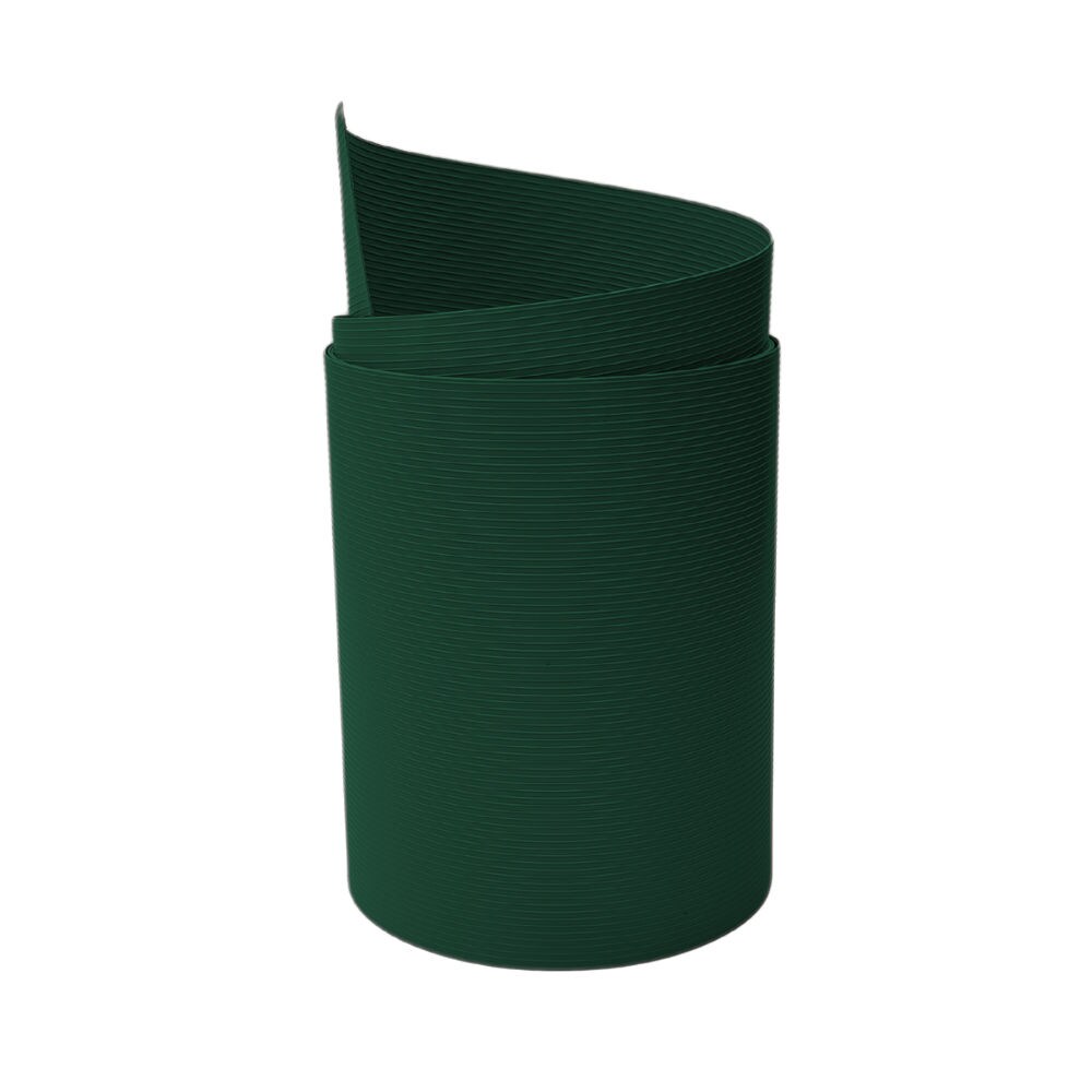 zaun|zu&reg; Sichtschutzstreifen Rille Maxi Einzelstreifen Sichtschutz 24cm hoch Gr&uuml;n 2,05m - Bild 1