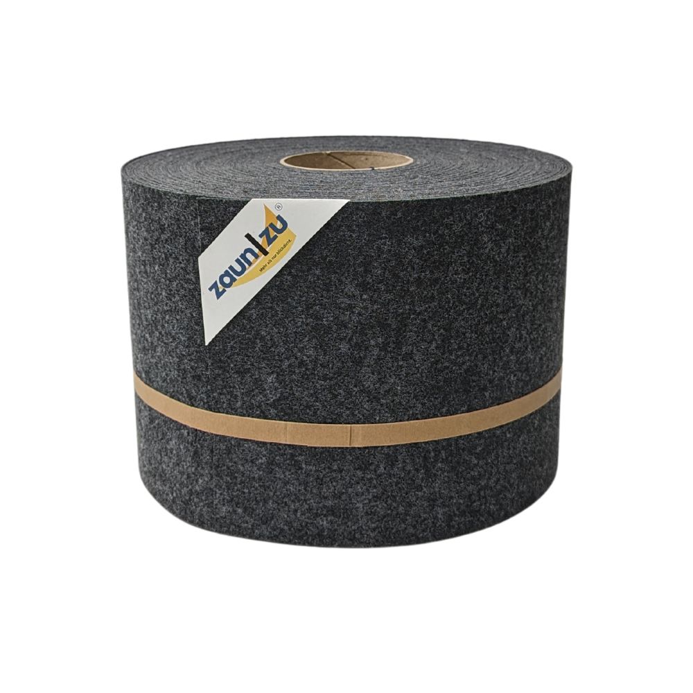 zaun|zu&reg; Sichtschutz Design Vlies f&uuml;r Doppelstabmatten Anthrazit 35m - Bild 1