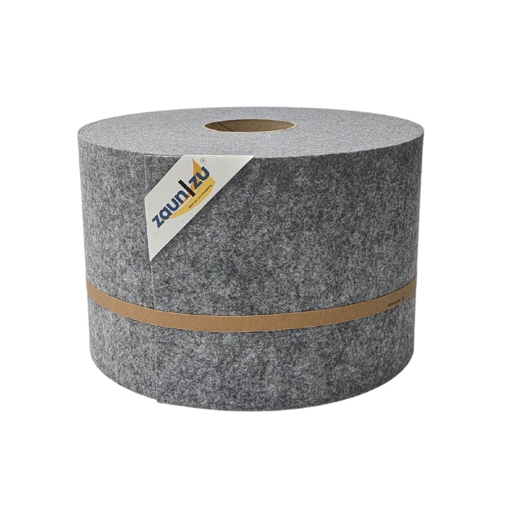 zaun|zu&reg; Sichtschutz Design Vlies f&uuml;r Doppelstabmatten Hellgrau 35m - Bild 1