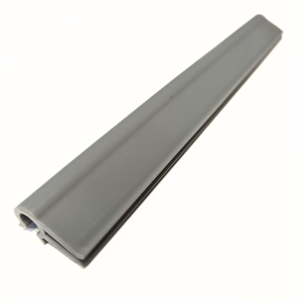 zaun|zu&reg; Schiene Klemmschiene PREMIUM-Clip Doppelstabzaun Hellgrau 20er Pack - Bild 1