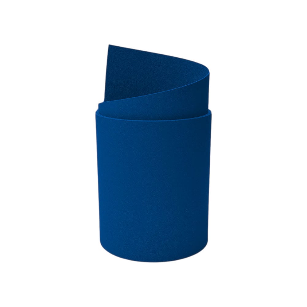 zaun|zu&reg; Sichtschutzstreifen Premium Einzelstreifen genarbte Lederstruktur Enzianblau 2,55m - Bild 1