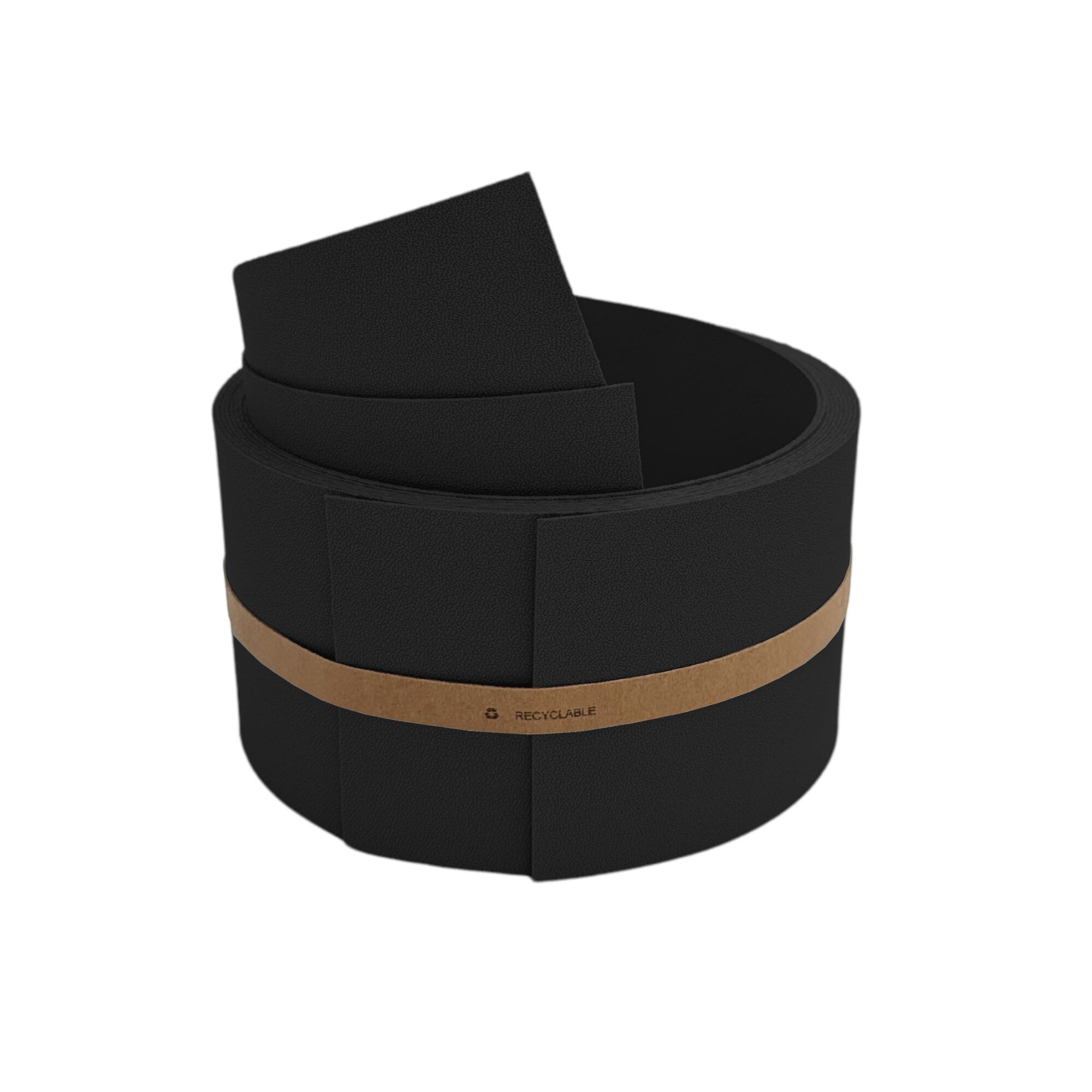 zaun|zu&reg; Sichtschutzstreifen Premium Halbe Set Einzelstreifen Schwarz 2,55m - Bild 1