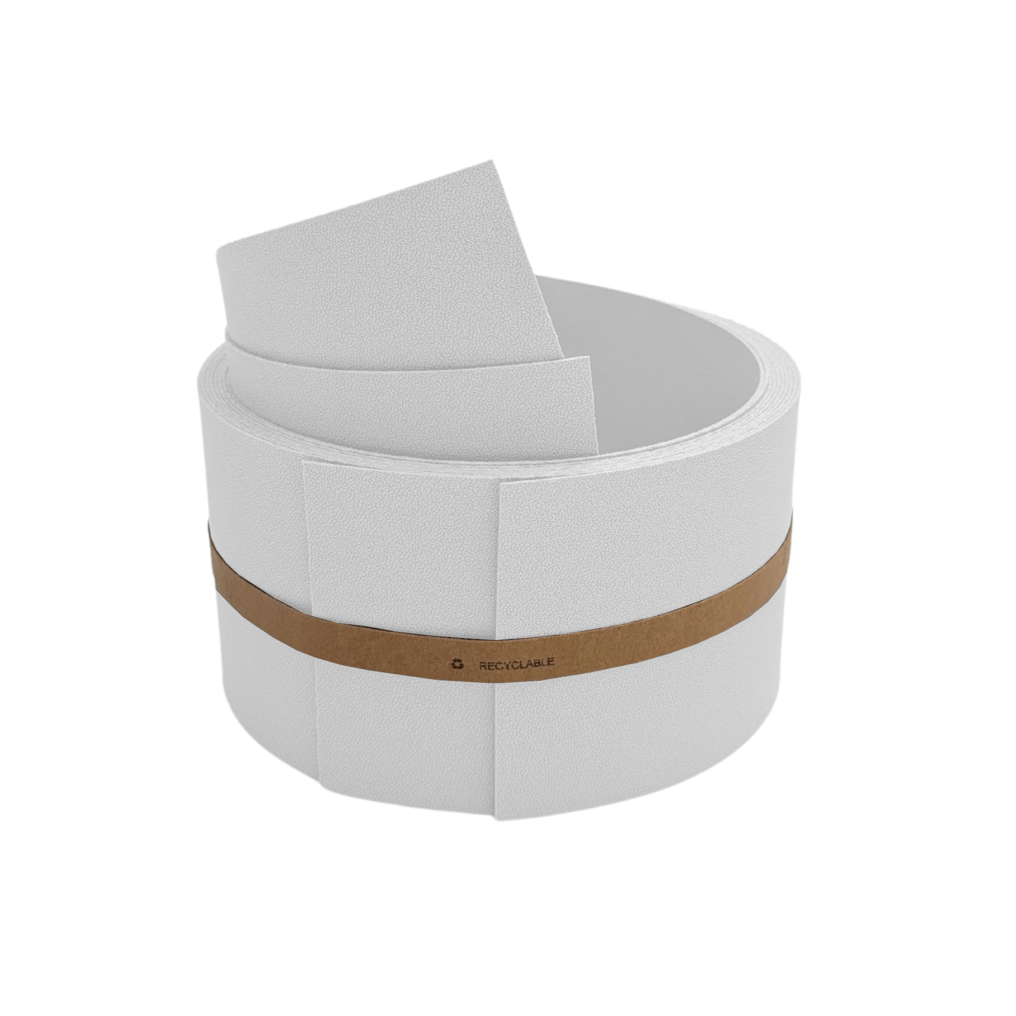 zaun|zu&reg; Sichtschutzstreifen Premium Halbe Set Einzelstreifen Wei&szlig; 2,55m - Bild 1