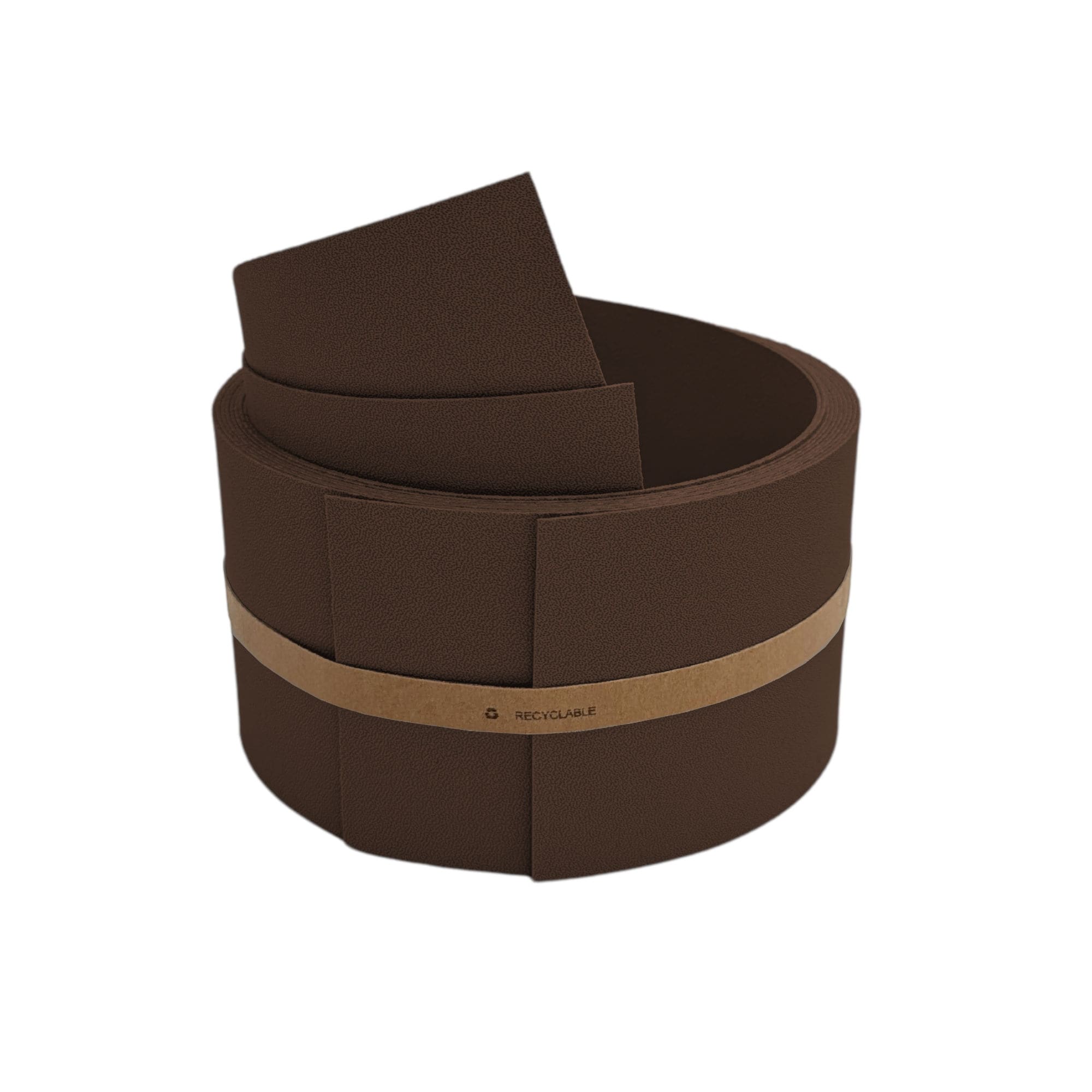 zaun|zu&reg; Sichtschutzstreifen Premium Halbe Set Einzelstreifen Braun 2,55m - Bild 1