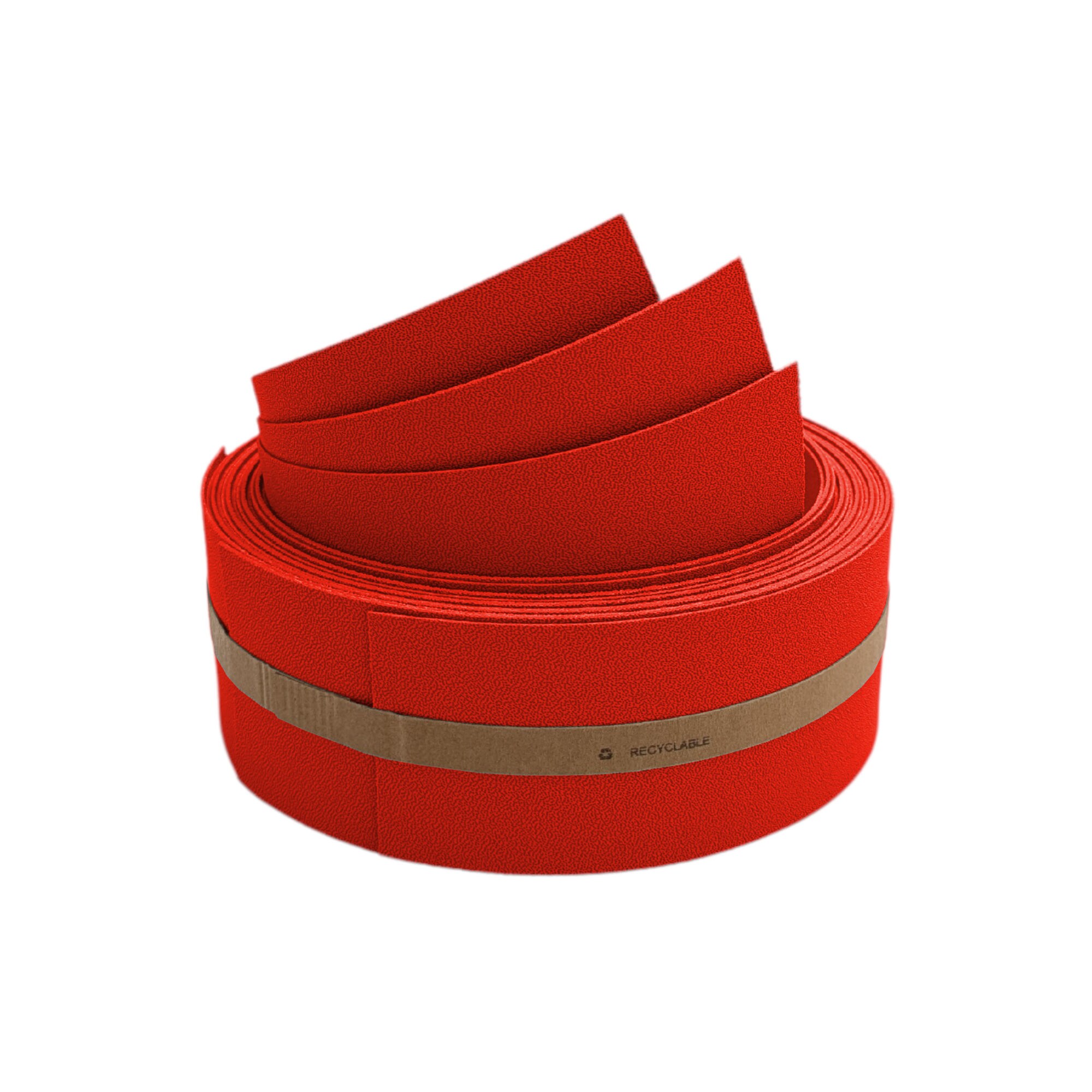 zaun|zu&reg; Sichtschutzstreifen Premium Akzentstreifen Set Drittel Rot 2,55m - Bild 1