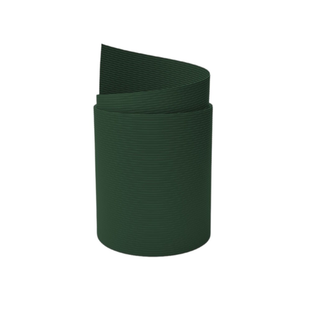 zaun|zu&reg; Sichtschutz Rille PP f&uuml;r Doppelstabmatten UV-best&auml;ndiger Sichtschutz Tannengr&uuml;n 2,55m - Bild 1