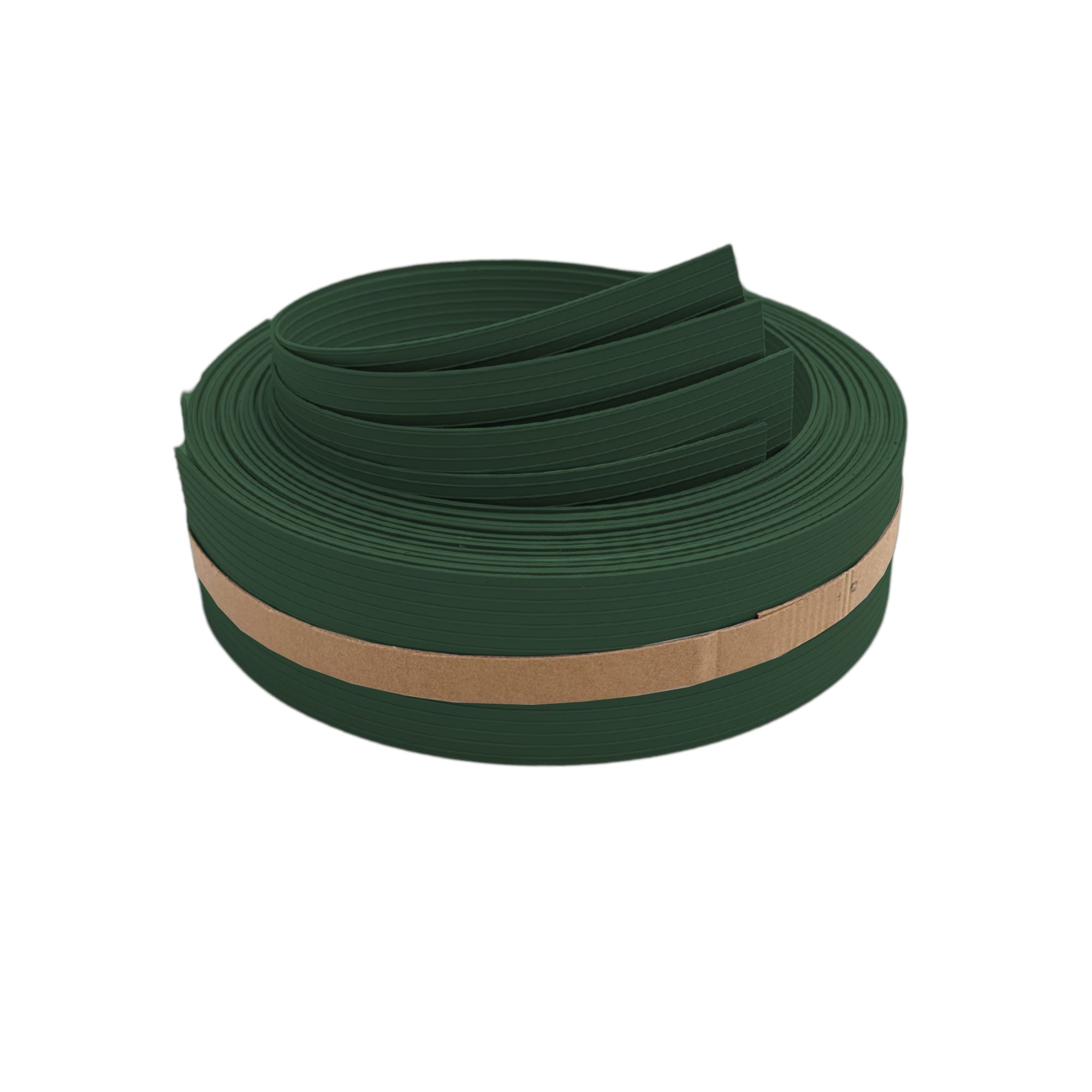 zaun|zu&reg; Sichtschutzstreifen RILLE VIERTEL Set Sichtschutz f&uuml;r Doppelstabz&auml;une Tannengr&uuml;n 2,55m - Bild 1