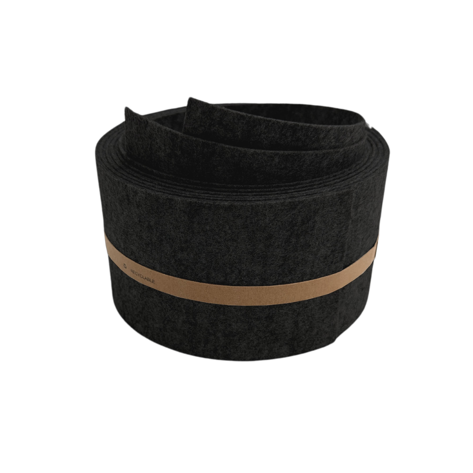 zaun|zu&reg; Sichtschutz 2er Set zaun|zu Design-Vlies HALBE: 95mm Schwarzgrau 2,55m - Bild 1