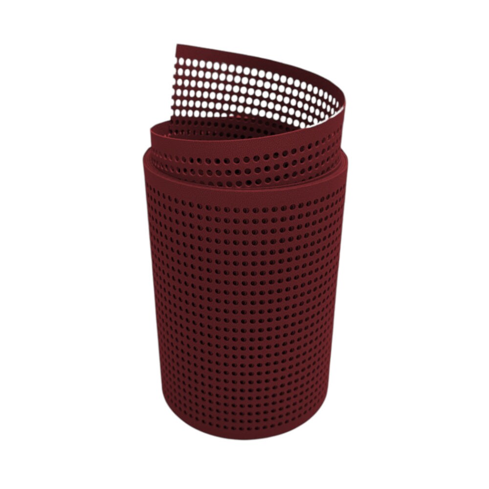 zaun|zu&reg; Sichtschutzstreifen PP Premium Gelocht 30 Prozent Streifen Bordeauxrot 2,55m - Bild 1