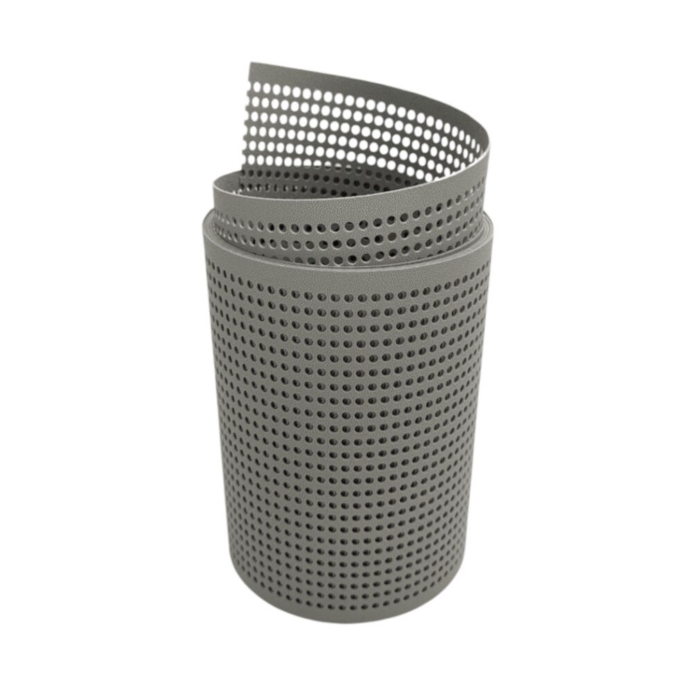 zaun|zu&reg; Sichtschutzstreifen PP Premium Gelocht 30 Prozent Streifen Steingrau 2,55m - Bild 1