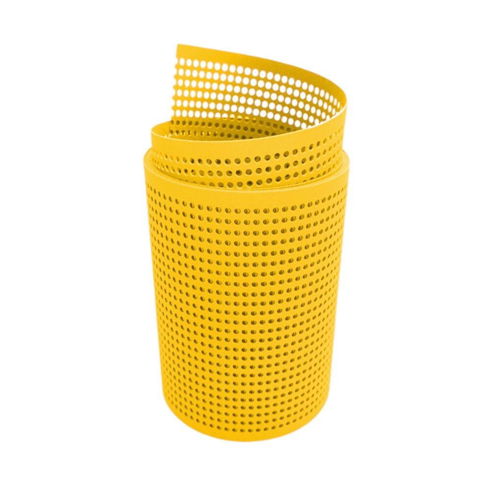 zaun|zu&reg; Sichtschutz PP Premium Gelocht 30 Prozent Streifen Gelb 2,55m - Bild 1