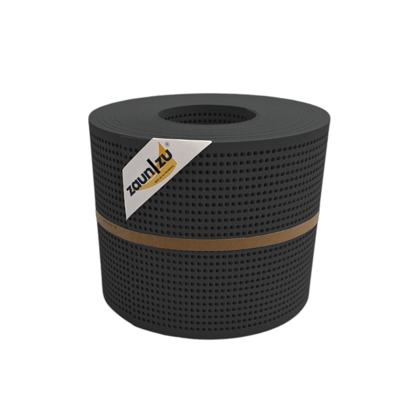 zaun zu® Sichtschutzstreifen PP Premium Gelocht 30 Prozent Streifen Anthrazit 26m