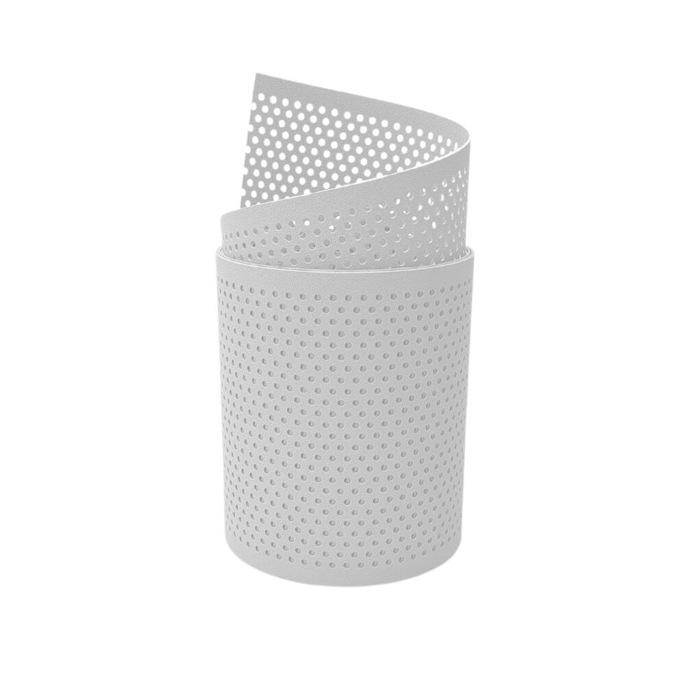 zaun|zu&reg; Sichtschutzstreifen PP Premium Gelocht 20 Prozent Streifen Wei&szlig; 2,55m - Bild 1