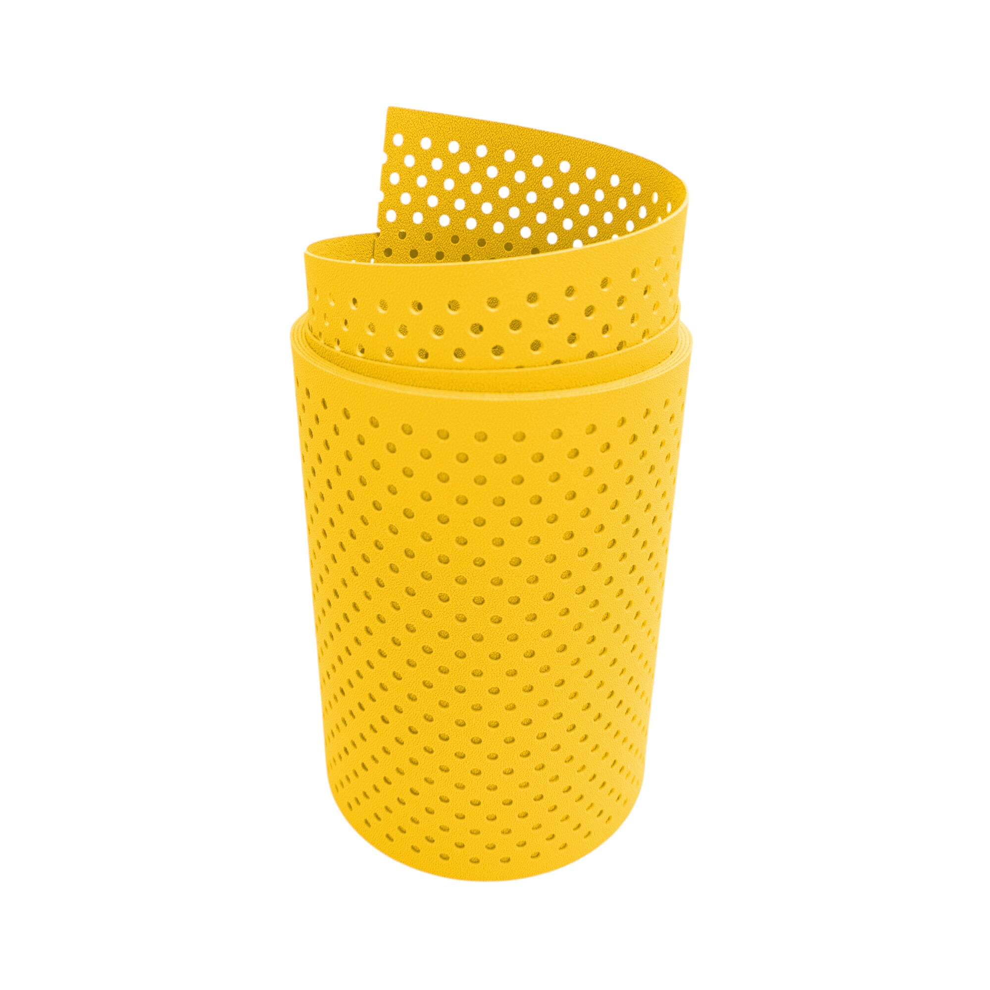 zaun|zu&reg; Sichtschutzstreifen PP Premium Gelocht 15 Prozent Streifen Gelb 2,55m - Bild 1