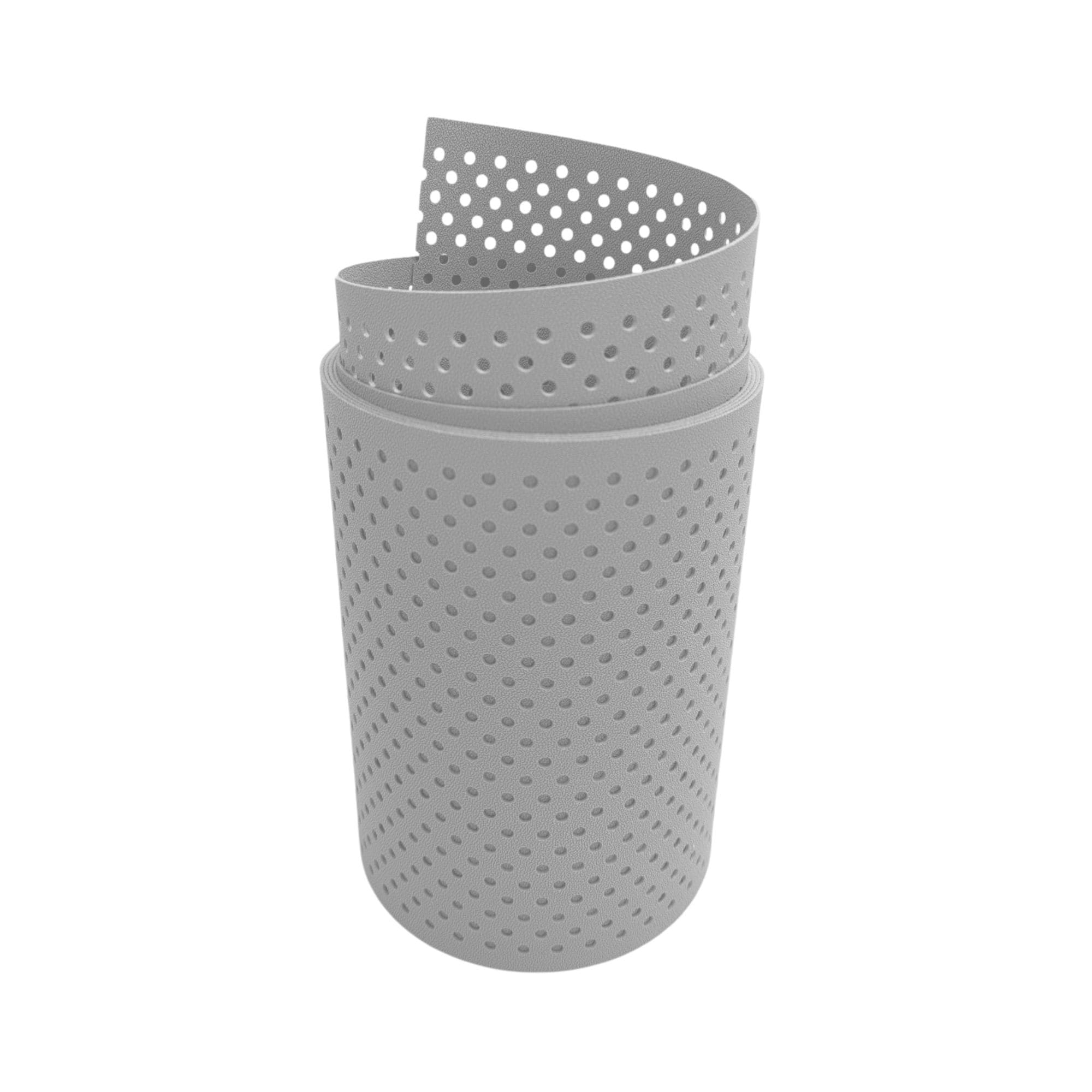 zaun|zu&reg; Sichtschutz PP Premium Gelocht 15 Prozent Streifen Lichtgrau 2,55m - Bild 1