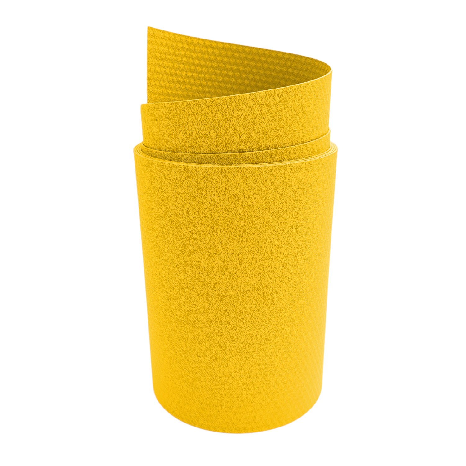 zaun|zu&reg; Sichtschutzstreifen DELUX-P Einzelstreifen Wabenstruktur Gelb 2,55m - Bild 1