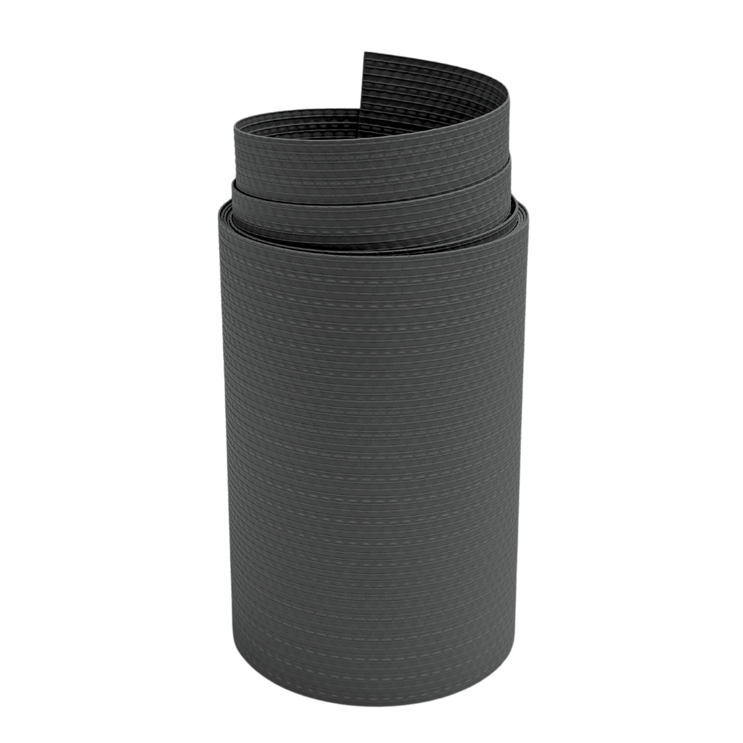 zaun|zu&reg; Sichtschutzstreifen DELUX-R Einzelstreifen mit Wabenstruktur Anthrazit 2,55m - Bild 1