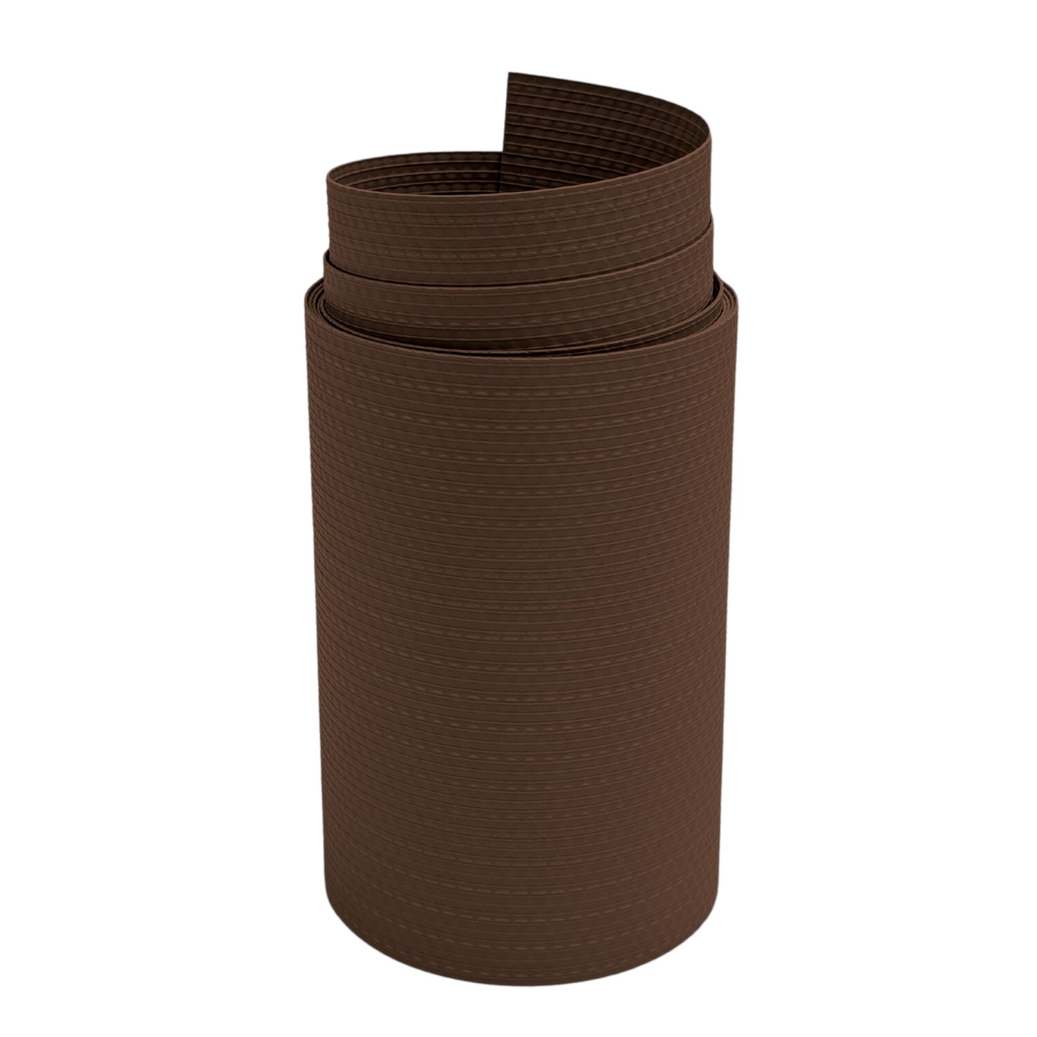 zaun|zu&reg; Sichtschutz DELUX-R Einzelstreifen mit Wabenstruktur Braun 2,55m - Bild 1