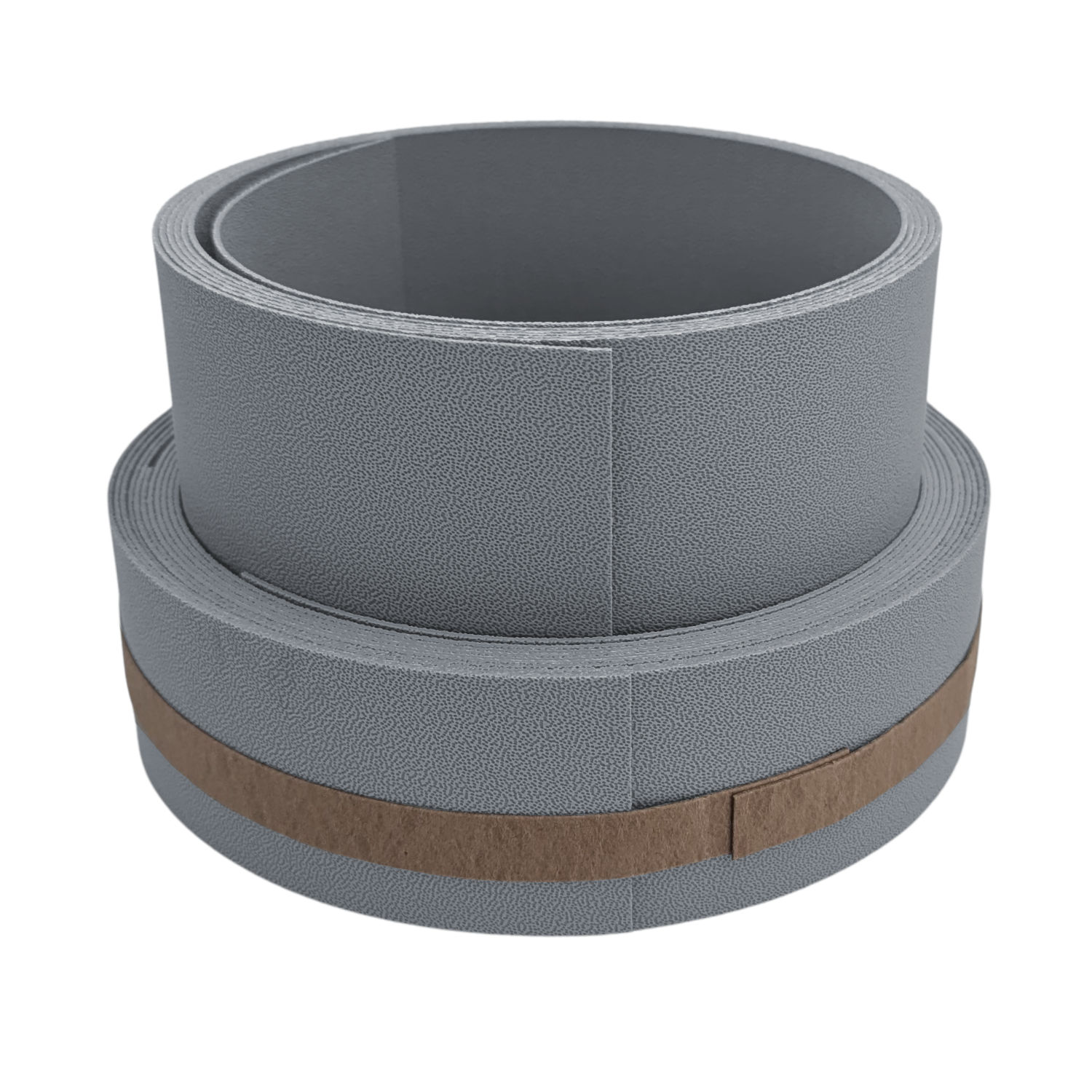 zaun|zu&reg; Sichtschutzstreifen Premium Akzentstreifen Set DUO Fenstergrau 2,55m - Bild 1