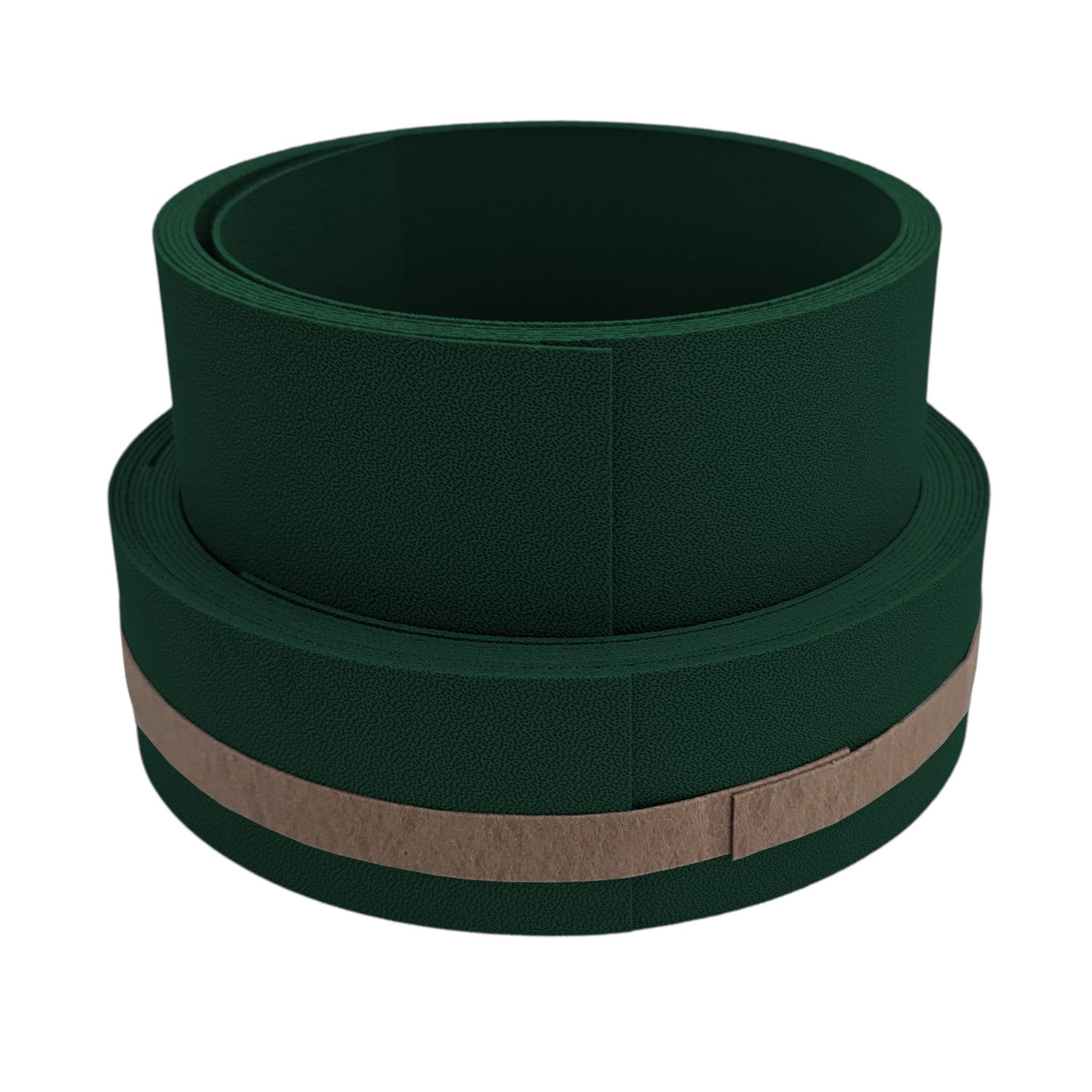 zaun|zu&reg; Sichtschutzstreifen Premium Akzentstreifen Set DUO Gr&uuml;n 2,55m - Bild 1