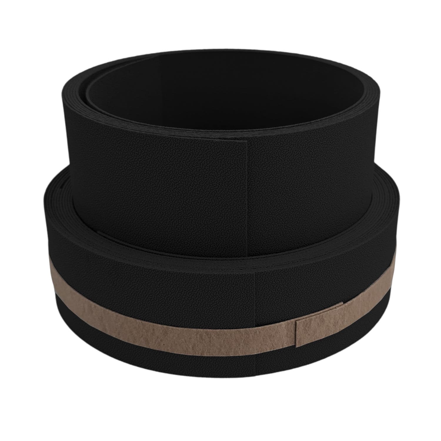 zaun|zu&reg; Sichtschutzstreifen Premium Akzentstreifen Set DUO Schwarz 2,55m - Bild 1
