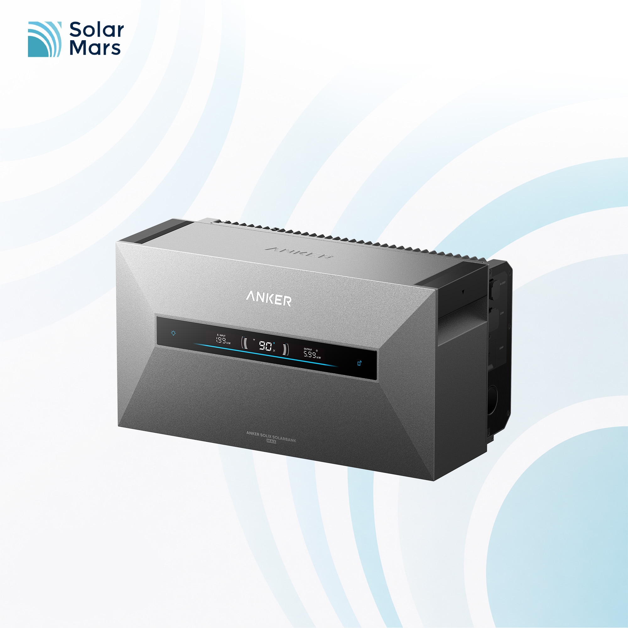 Anker SOLIX Solarbank Max 7 kWh Stromspeicher f&uuml;r Balkonkraftwerk, 10 kW PV-Eingangsleistung - Bild 1