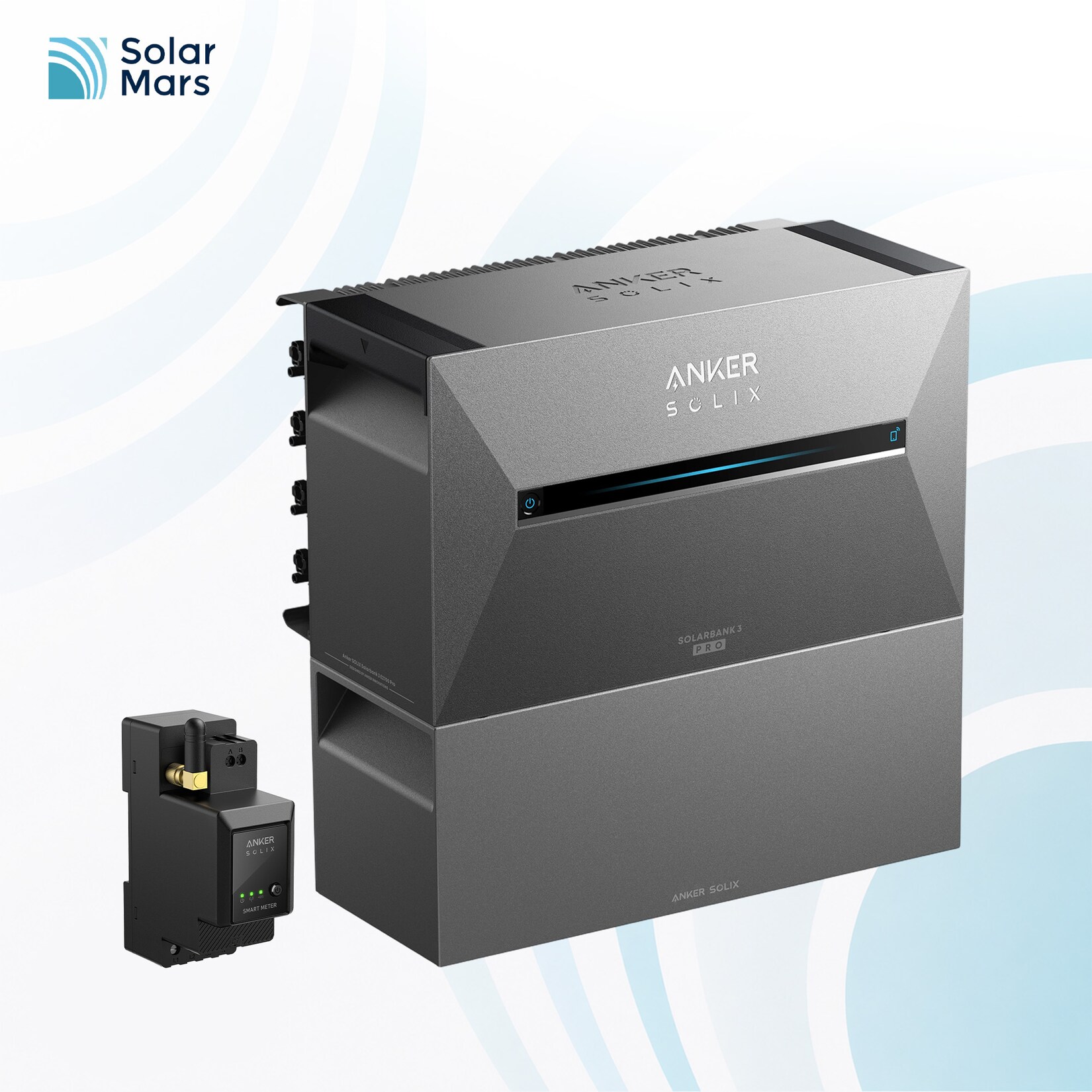 SOLlX Solarbank 3 E2700 Pro Speicher, 2,68kWh, mit 1x BP2700 Erweiterungsakku und 1xSmart Meter