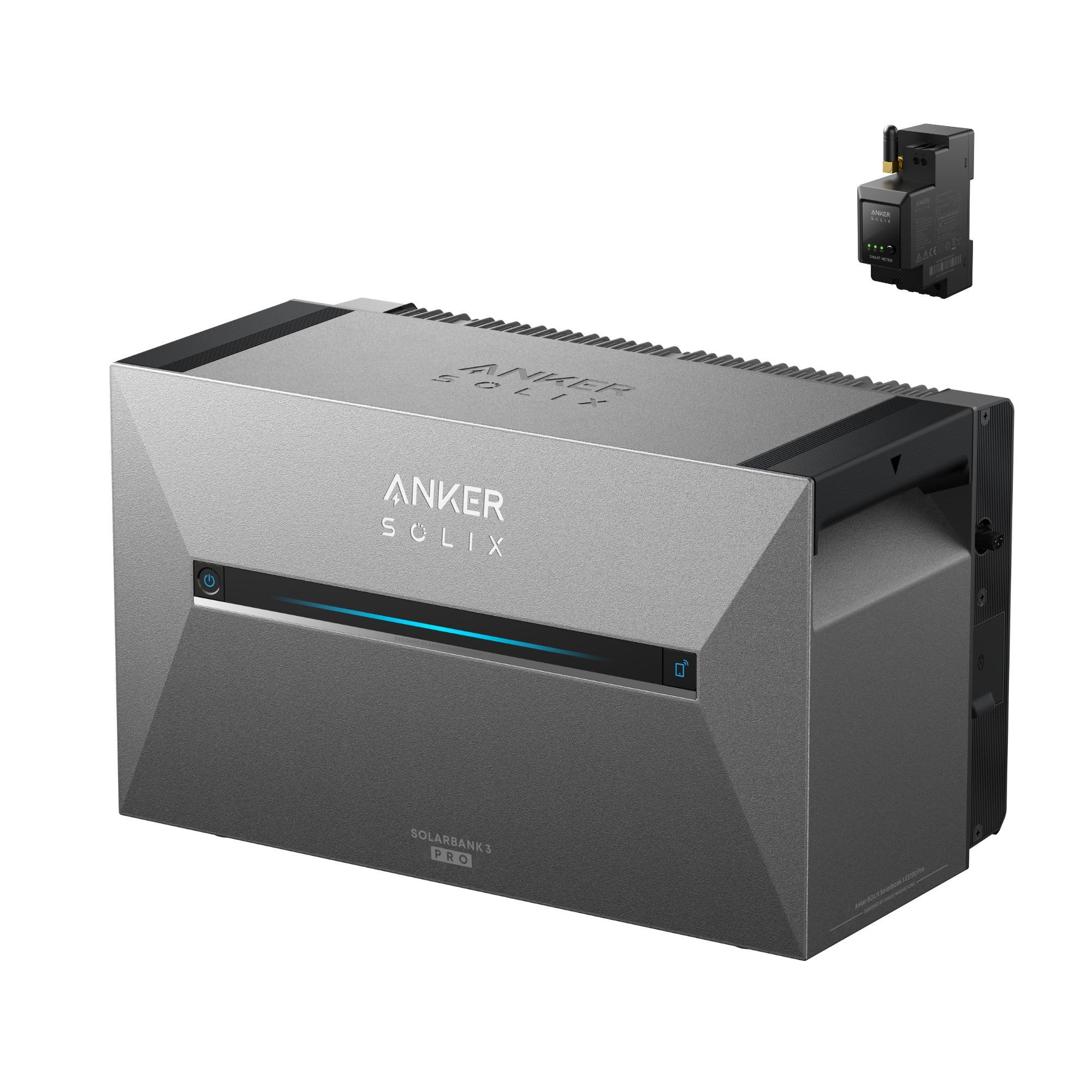 Anker SOLIX Solarbank 3 E2700 Pro Speicher f&uuml;r Balkonkraftwerk,2.68kWh,mit 1x Smart Meter - Bild 1