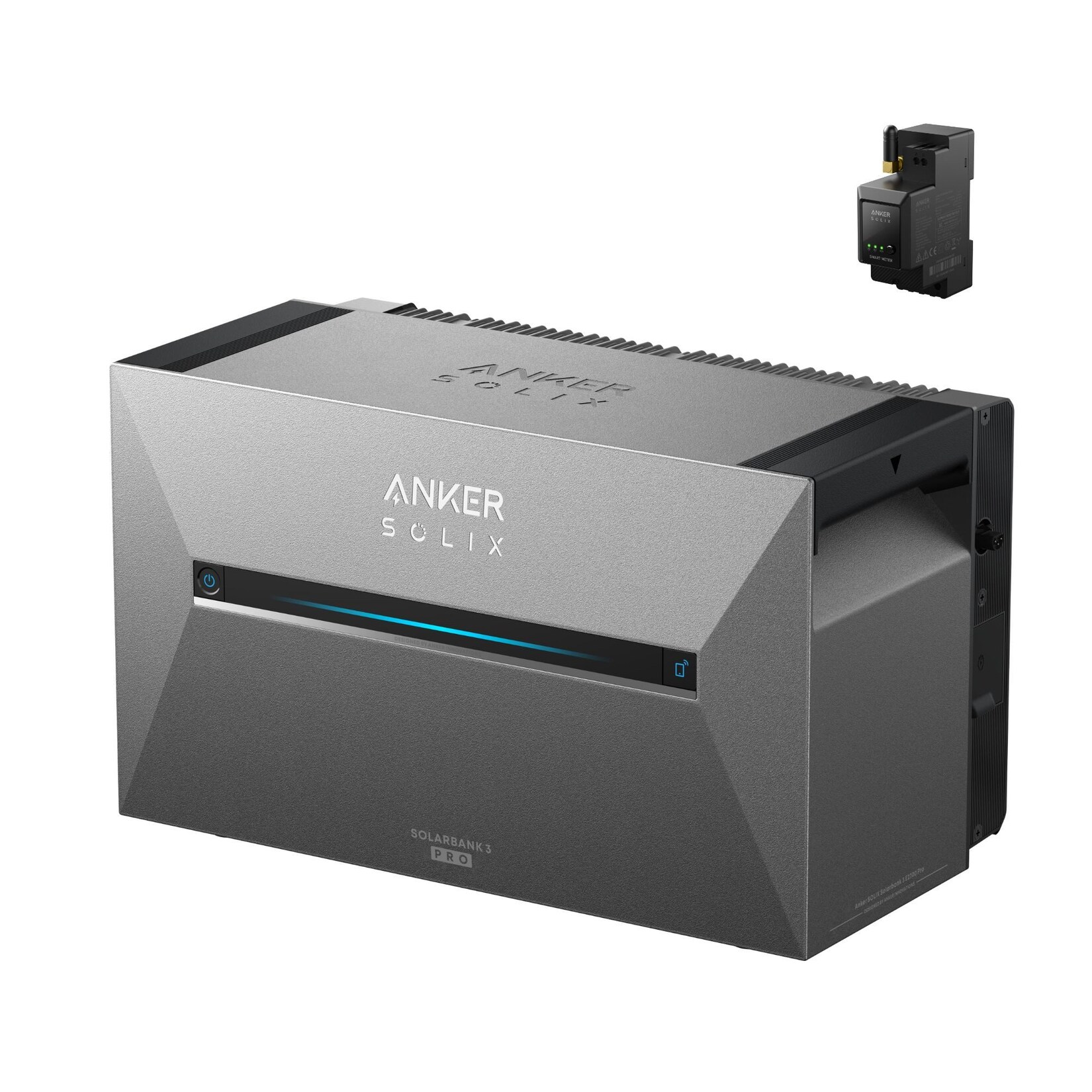 Anker SOLIX Solarbank 3 E2700 Pro Speicher für Balkonkraftwerk,2.68kWh,mit 1x Smart Meter