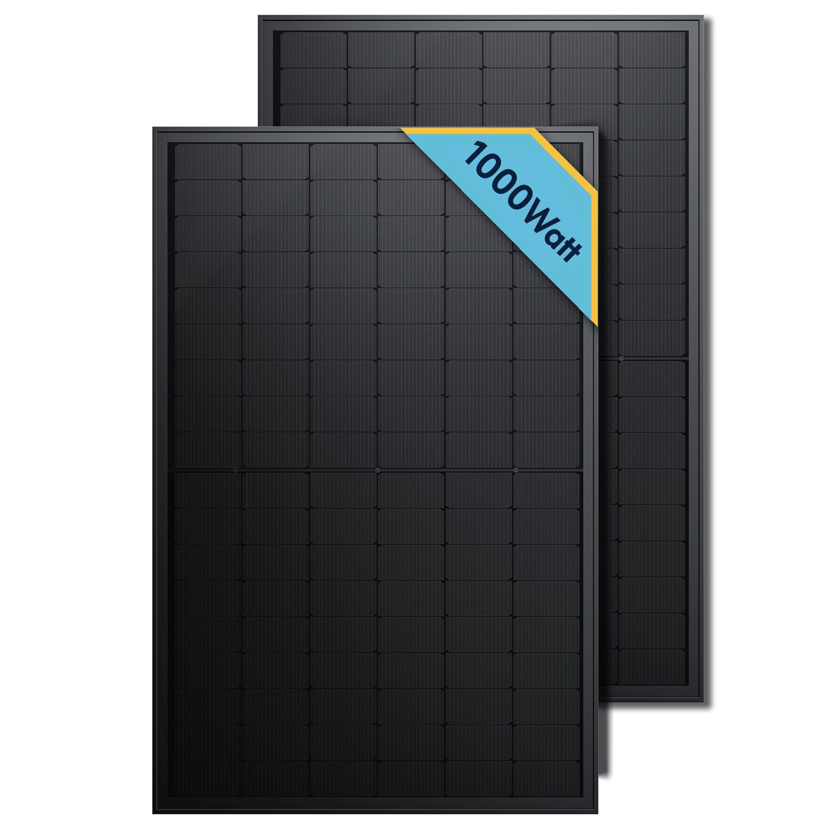 Solarmodul 1000 Watt Bifazial Glas Solarpanel für Balkonkraftwerke