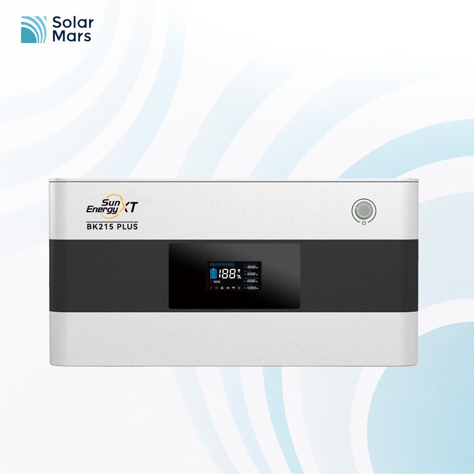 SunEnergyXT BK215 Plus Kopfspeicher für Balkonkraftwerke 2150Wh Solarspeicher