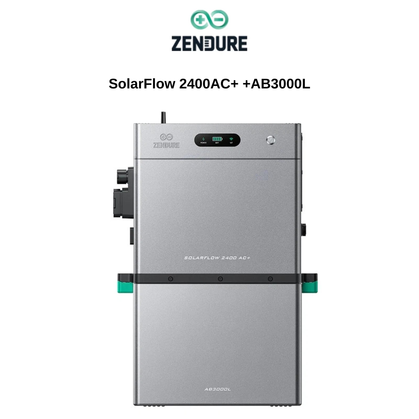 Zendure 5,28kwh SolarFlow 2400AC+ mit AB3000L Akku, 4800W PV-Eingang - Bild 1