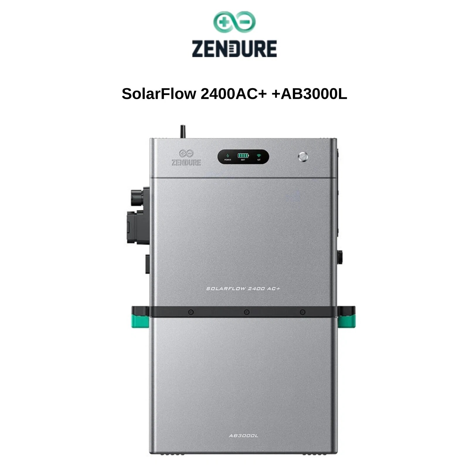 5,28kwh SolarFlow 2400AC+ mit AB Akku, 4800W PV-Eingang