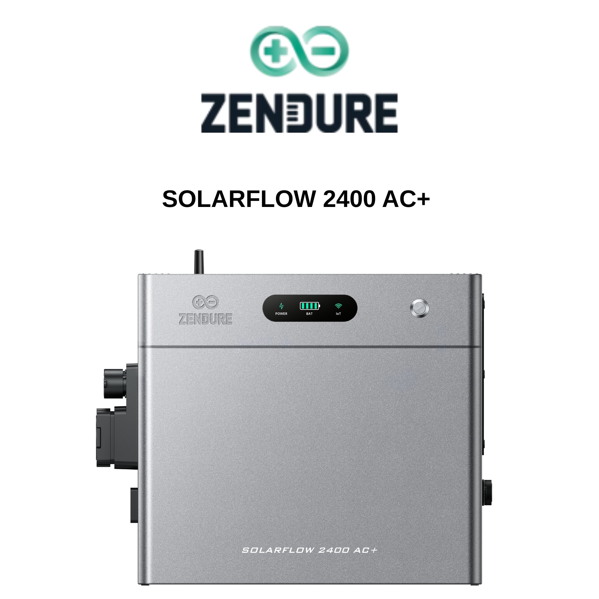 Zendure SolarFlow 2400 AC+,Speicher f&uuml;r Balkonkraftwerk,2,4 kWh - Bild 1