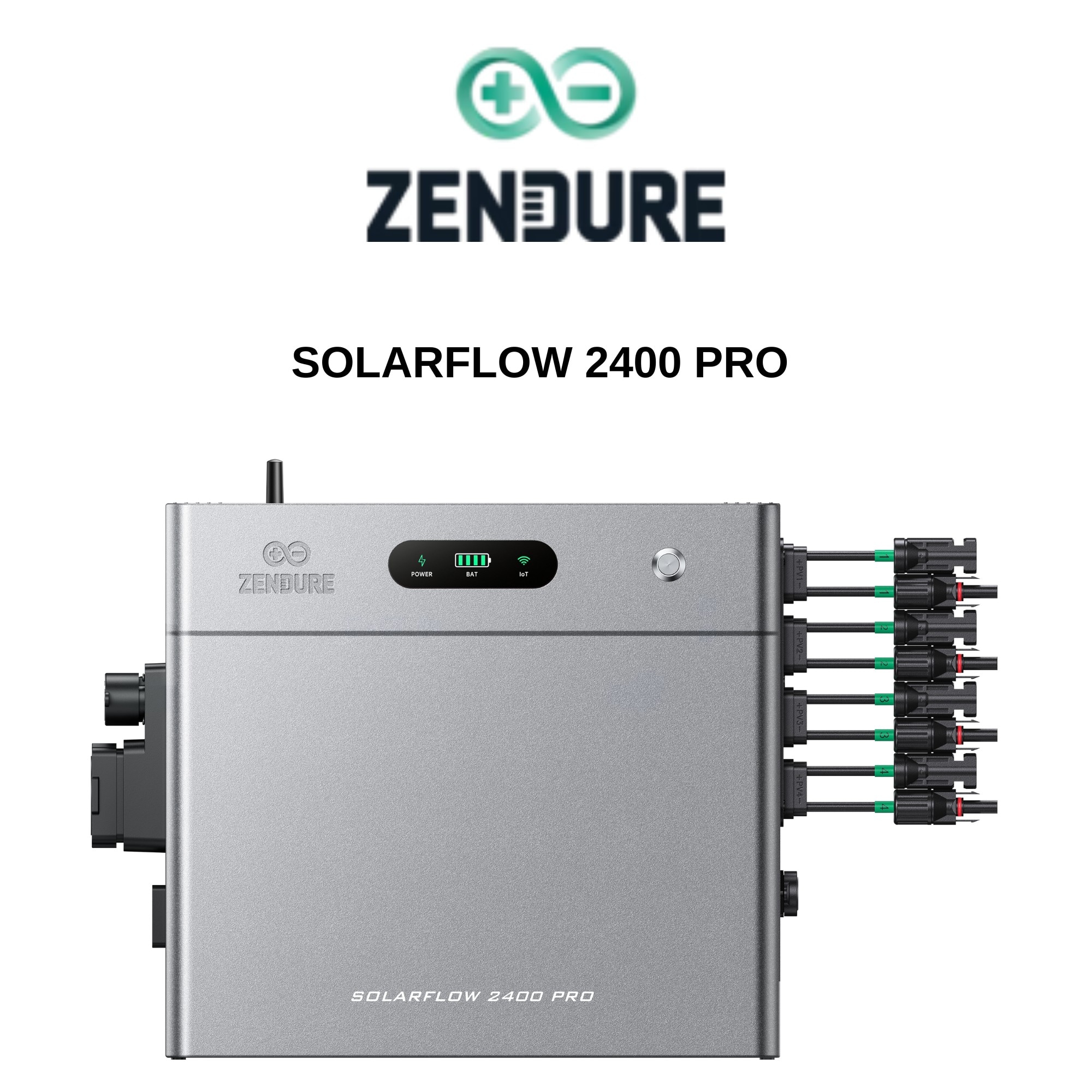 Zendure SolarFlow 2400 Pro,Speicher f&uuml;r Balkonkraftwerk,2,4 kWh - Bild 1
