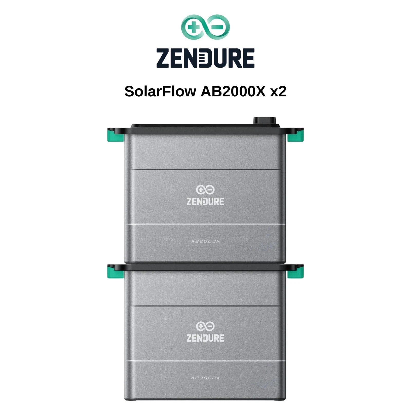 Zendure SolarFlow AB2000X x2, 3,84kWh Akkus Speicher f&uuml;r Balkonkraftwerk - Bild 1