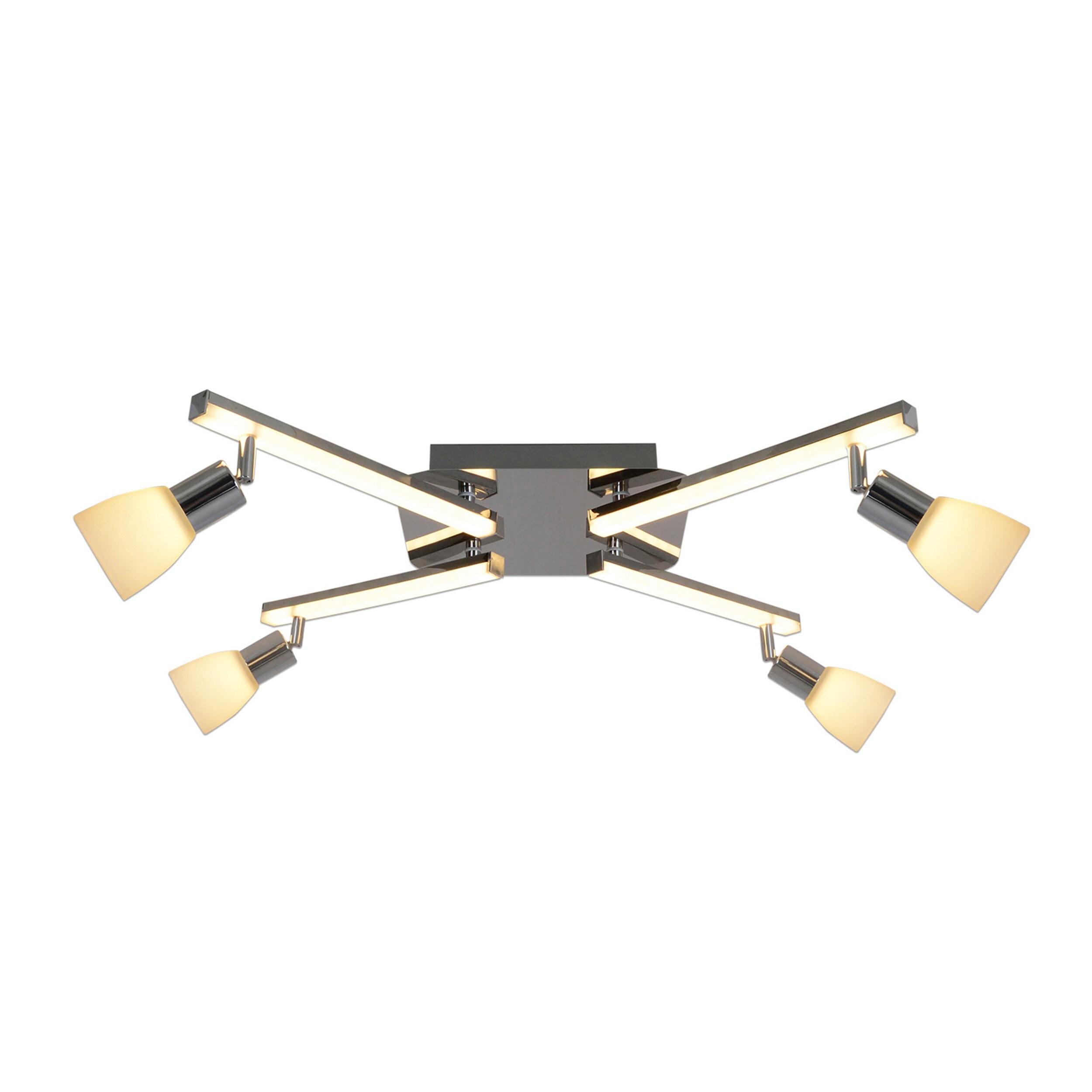 N&auml;ve LED Deckenleuchte "IBIZA" B: 68 cm - Bild 1