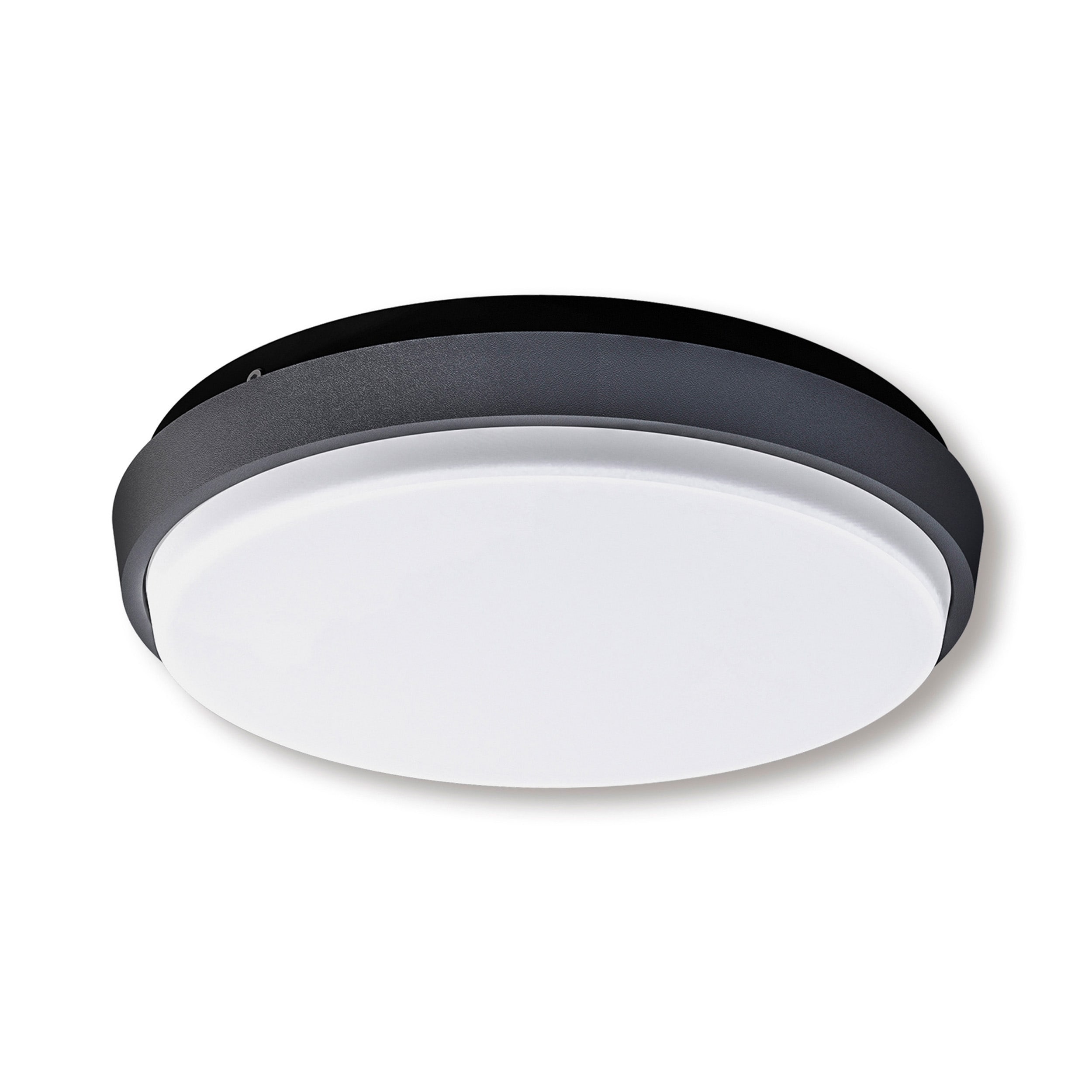 N&auml;ve LED Au&szlig;endeckenleuchte IP54 "MIO" d:17,5cm - Bild 1