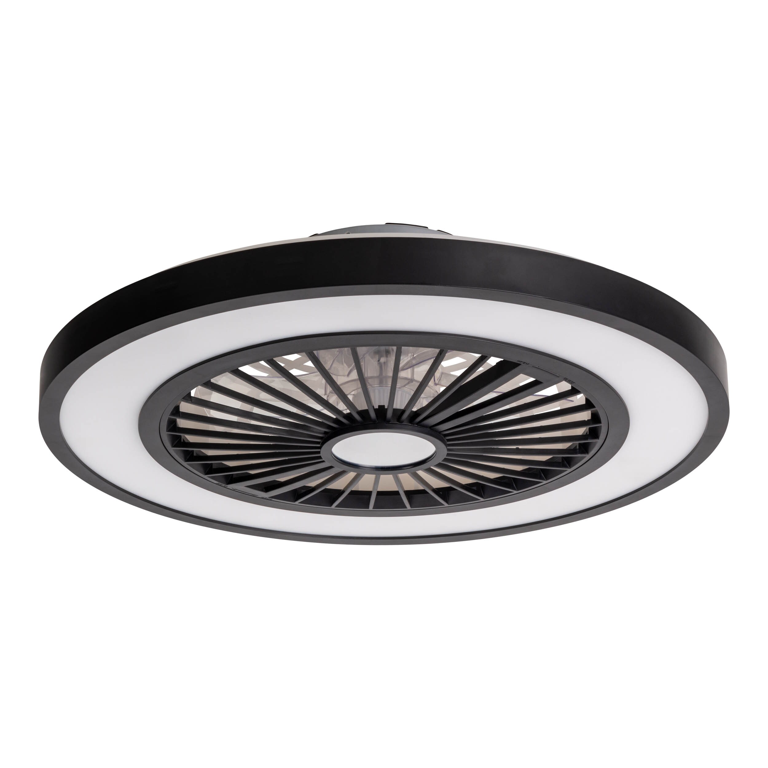 N&auml;ve LED CCT / RGB Deckenleuchte "ARIOSO" inkl. Ventilator &Oslash;: 54cm - Bild 1