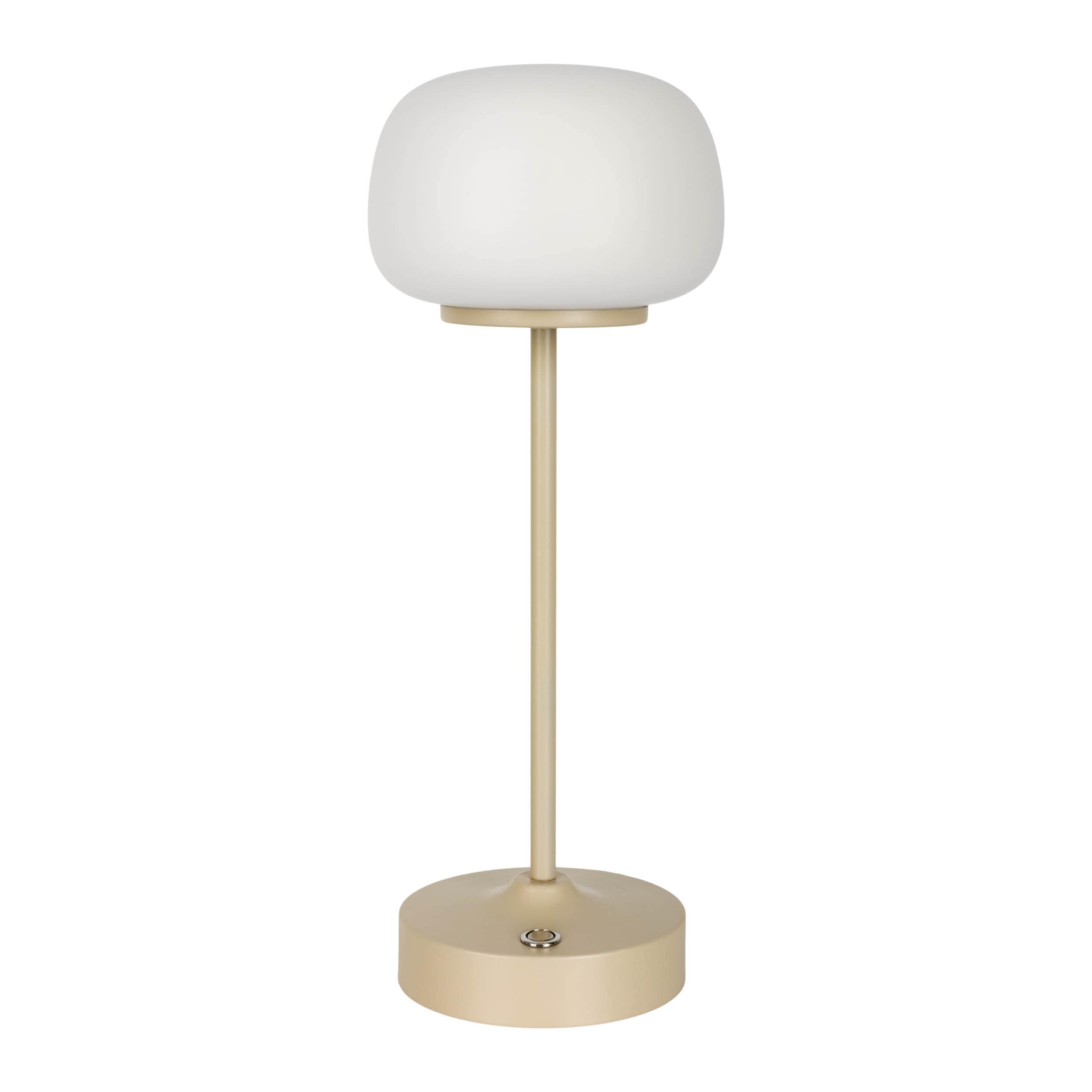 N&auml;ve LED Akku-/Tischleuchte "PINA" H: 30cm beige - Bild 1